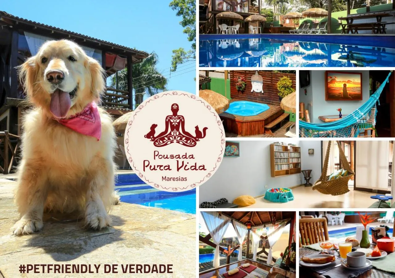 Pets in Pousada Pura Vida Maresias