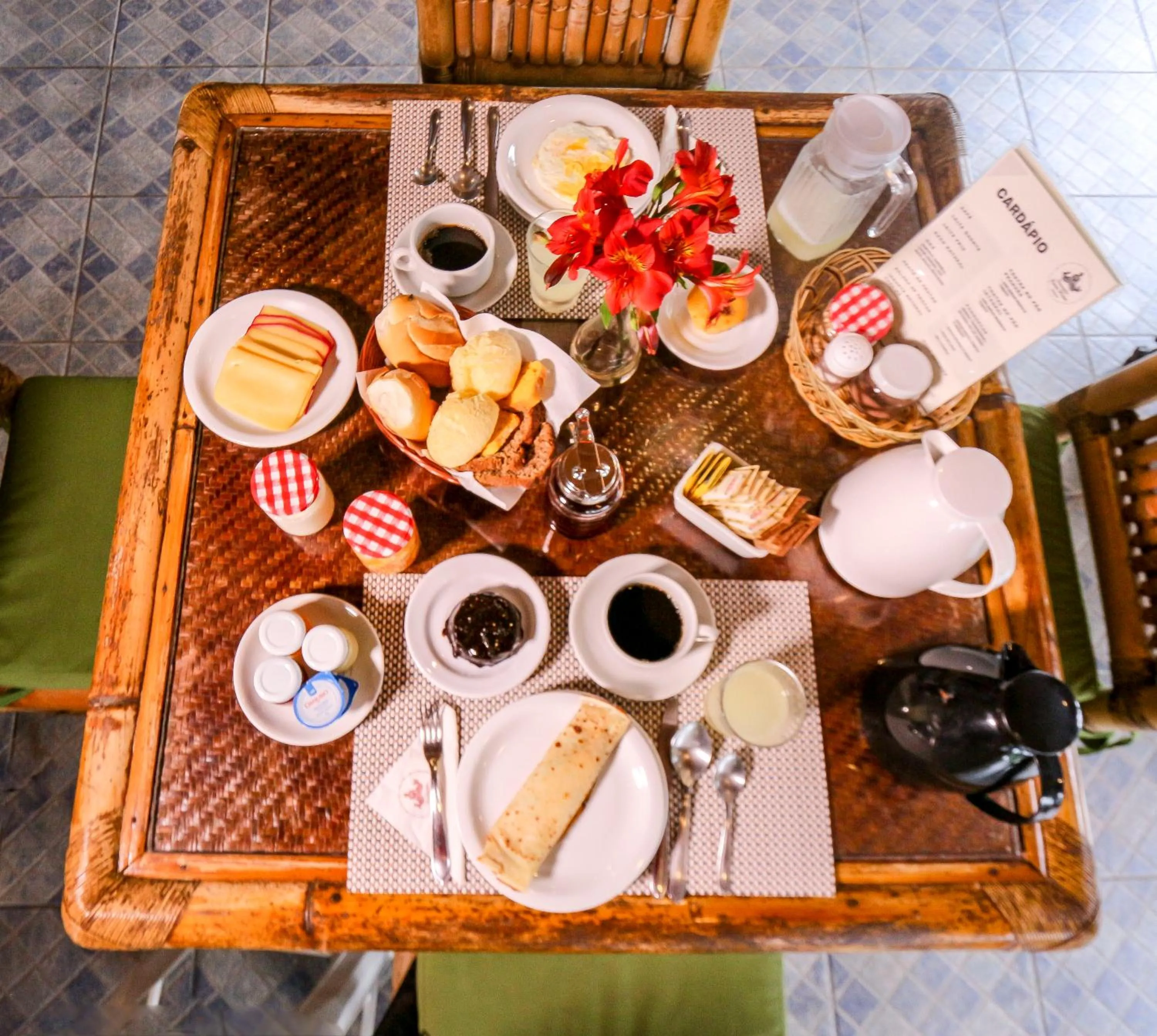 Breakfast in Pousada Pura Vida Maresias