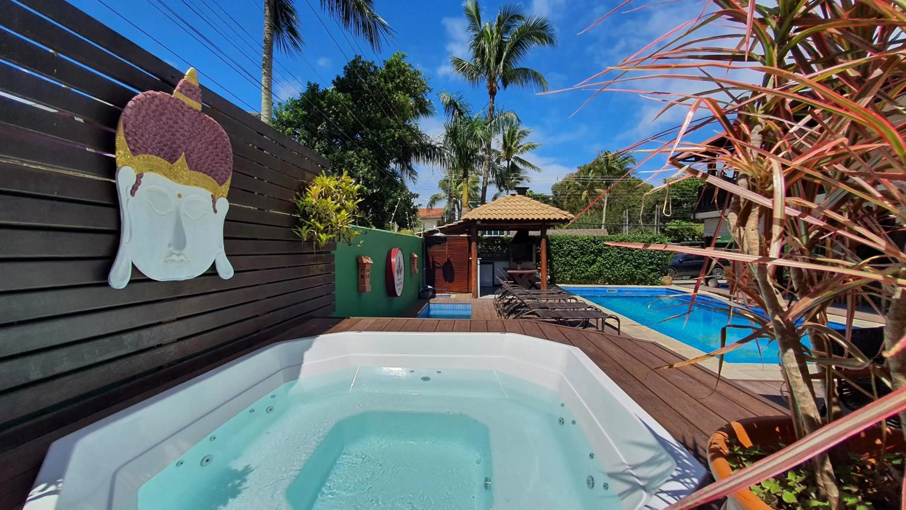 Hot Tub in Pousada Pura Vida Maresias