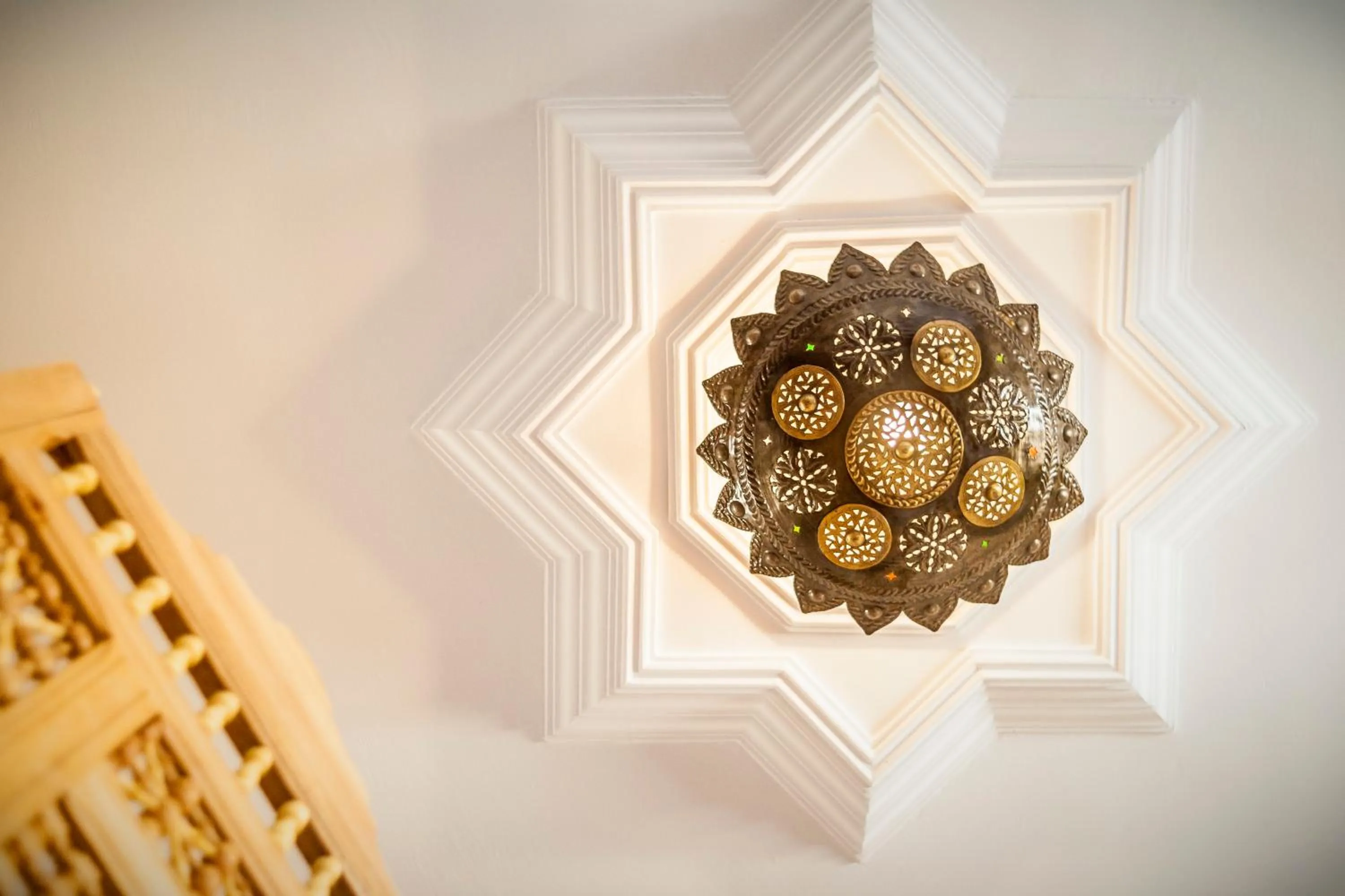 Decorative detail in Résidence Louzani