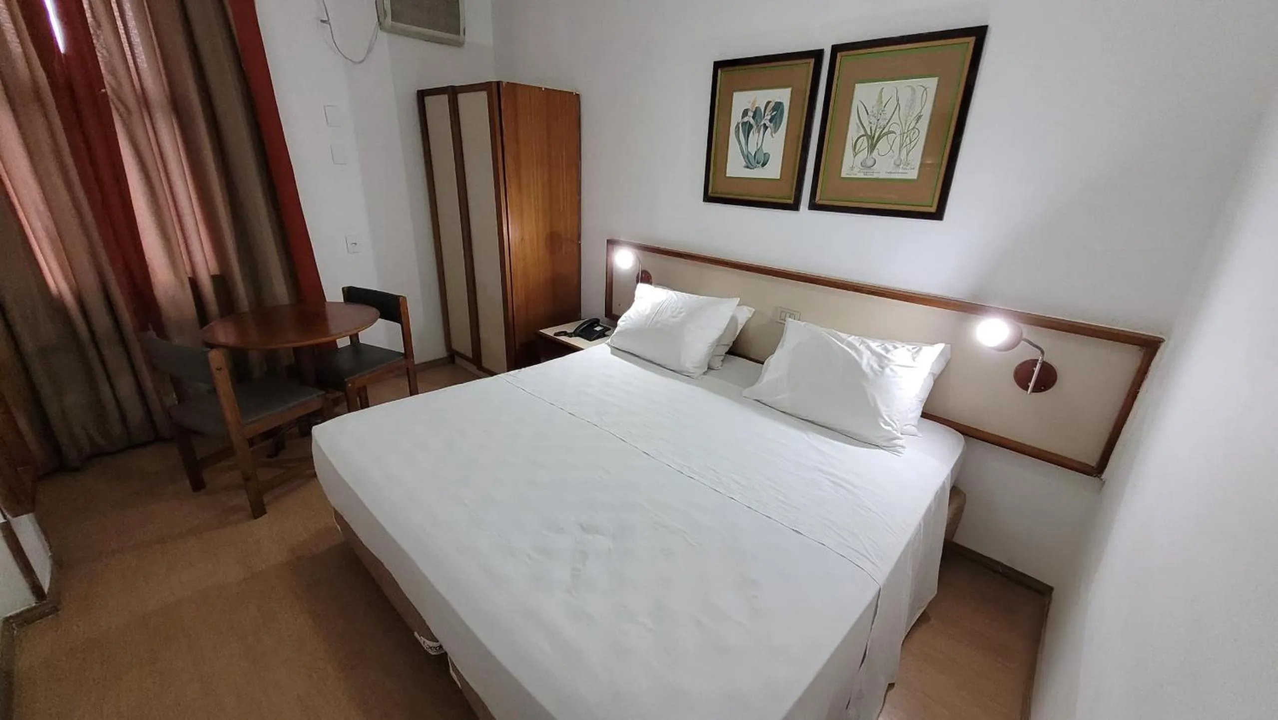 Bed in César Inn Juiz de Fora Hotel