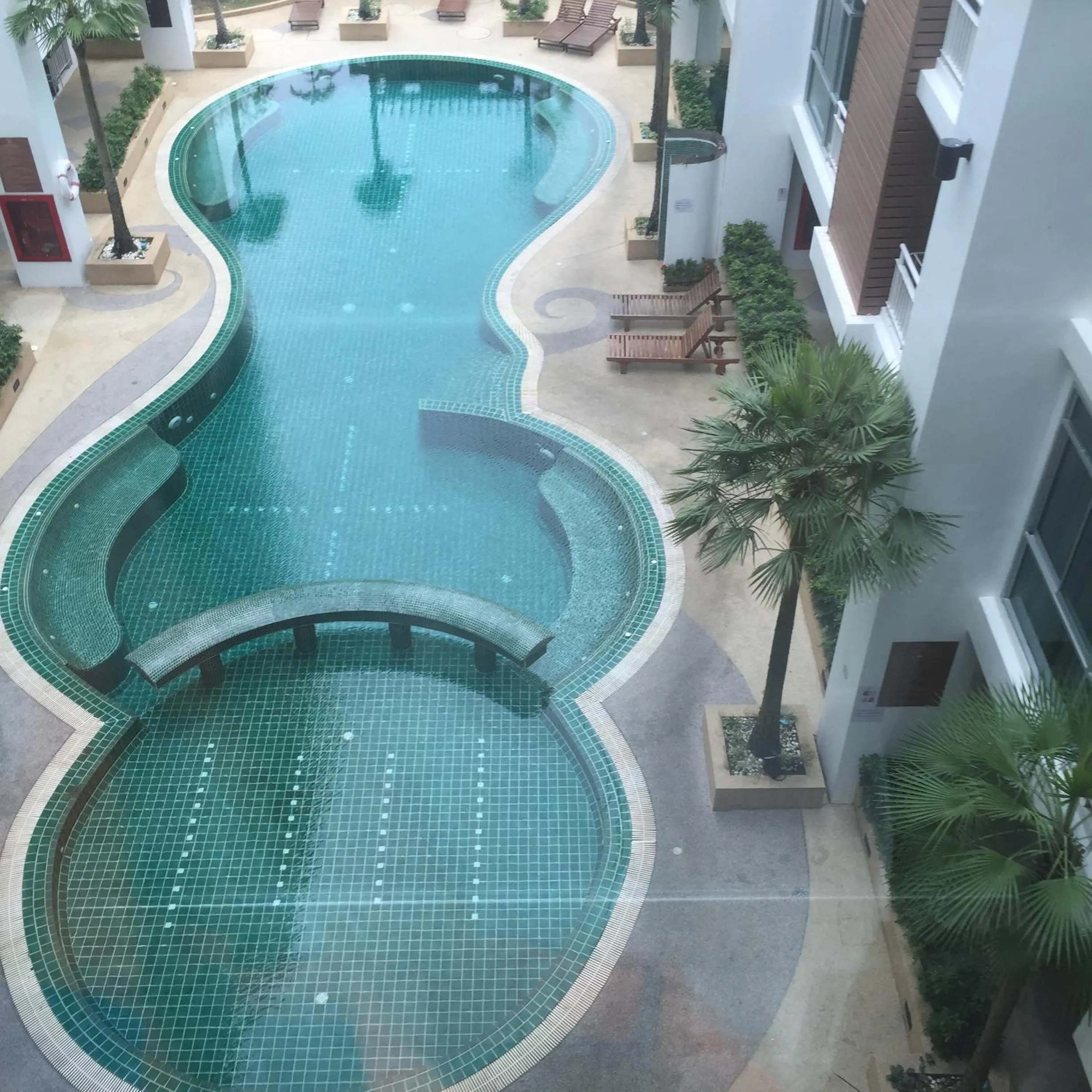 Swimming pool, Pool View in Art Patong Residence