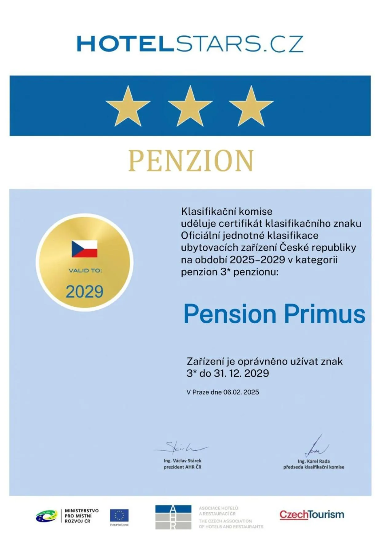 Pension PRIMUS