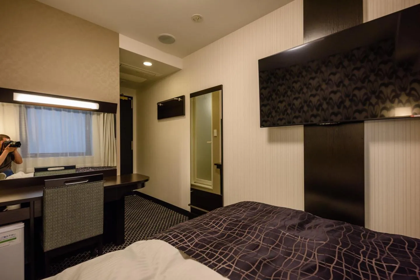 Photo of the whole room, Bed in APA Hotel TKP Keikyu Kawasaki Ekimae
