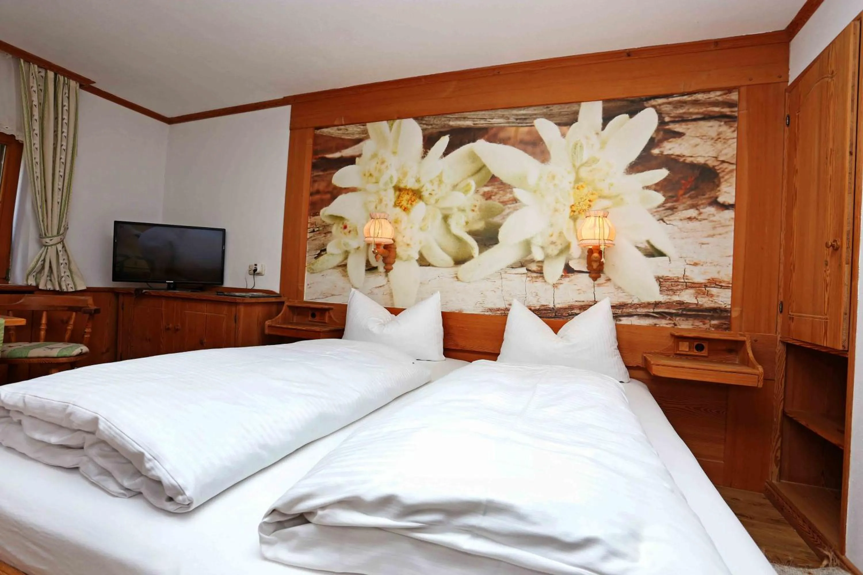 Bed in lustiger Hirsch