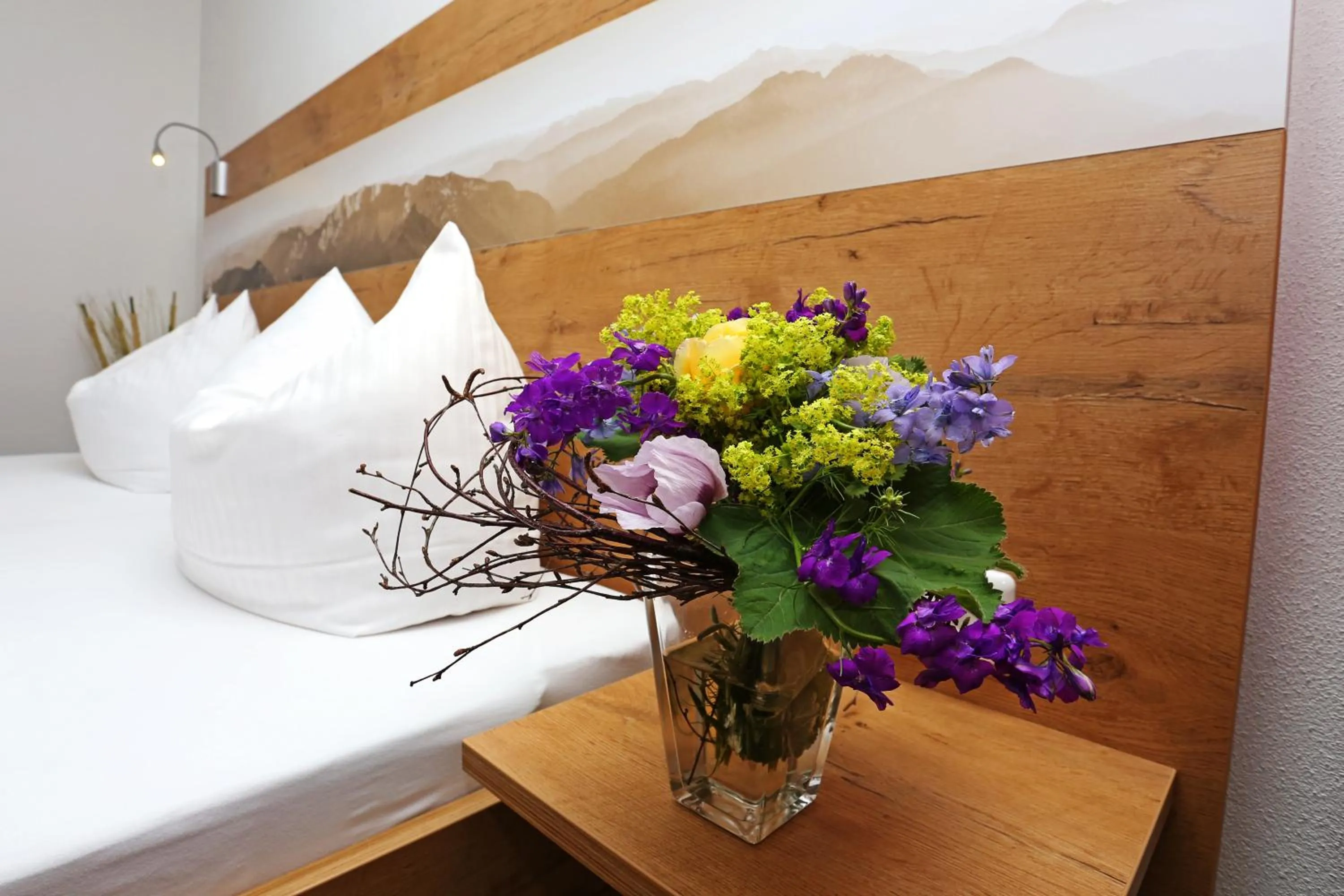 Bed in lustiger Hirsch