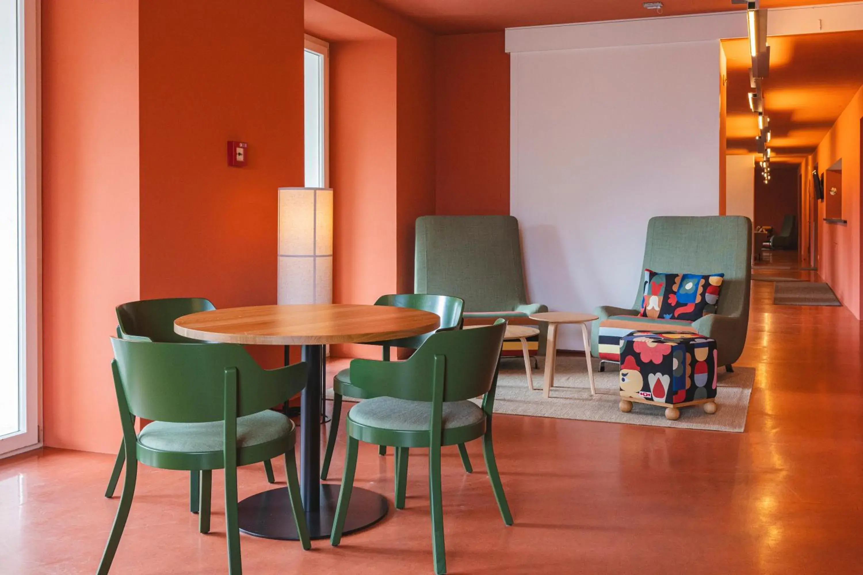 Lobby or reception in Davos Youth Hostel Lobby or reception in Davos Youth Hostel