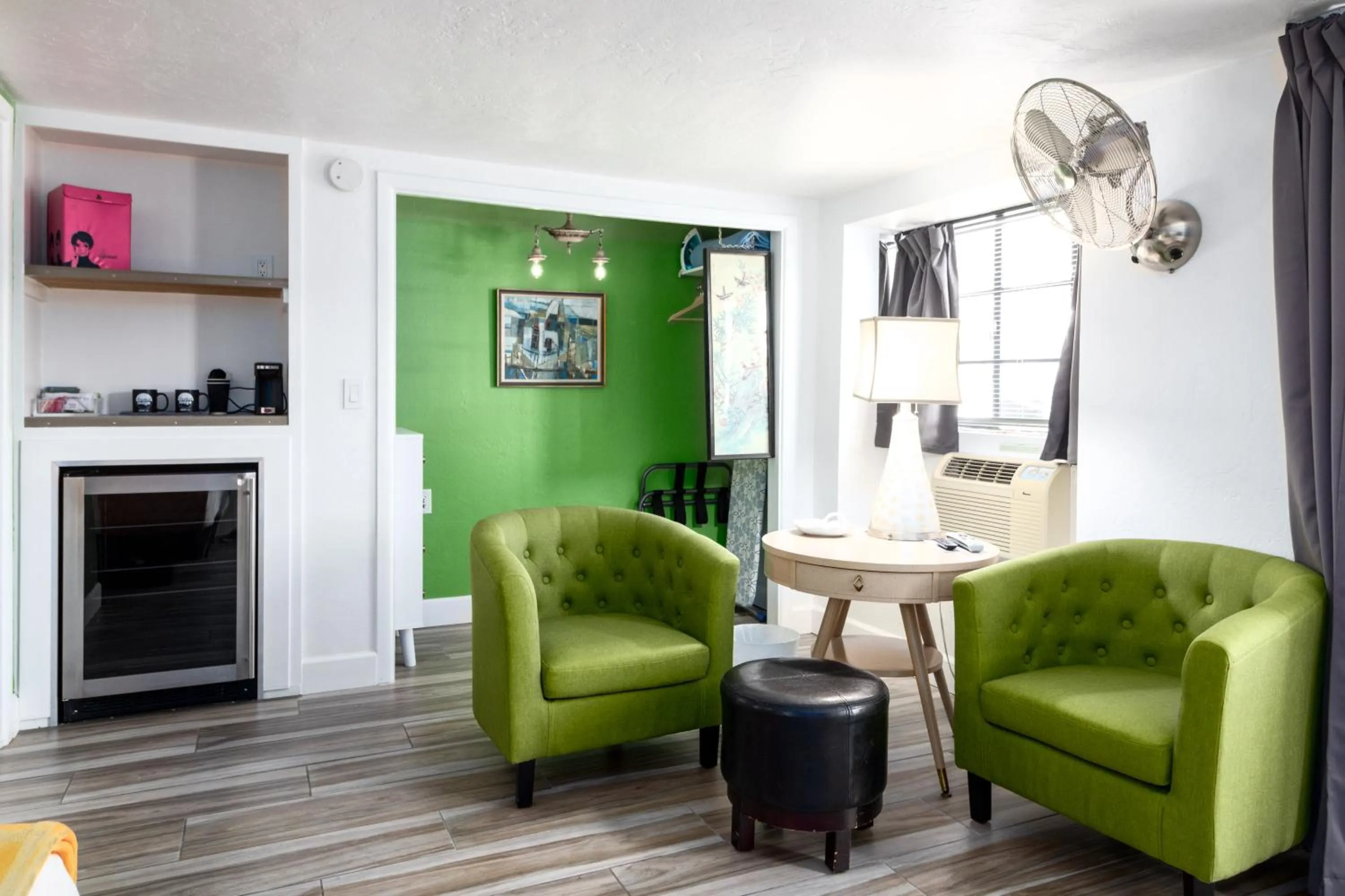 Living room in The Motor Lodge