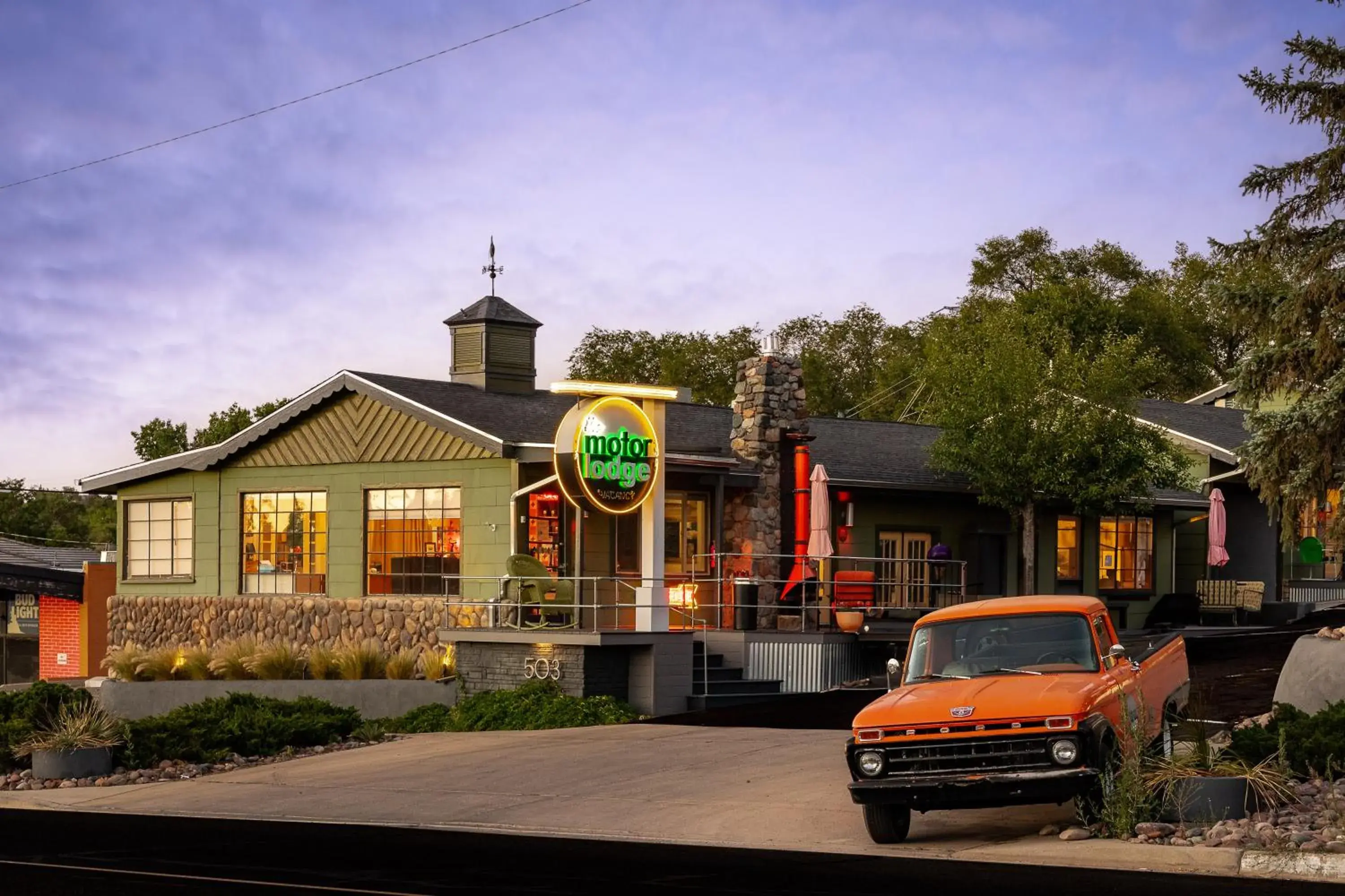 Property Building in The Motor Lodge