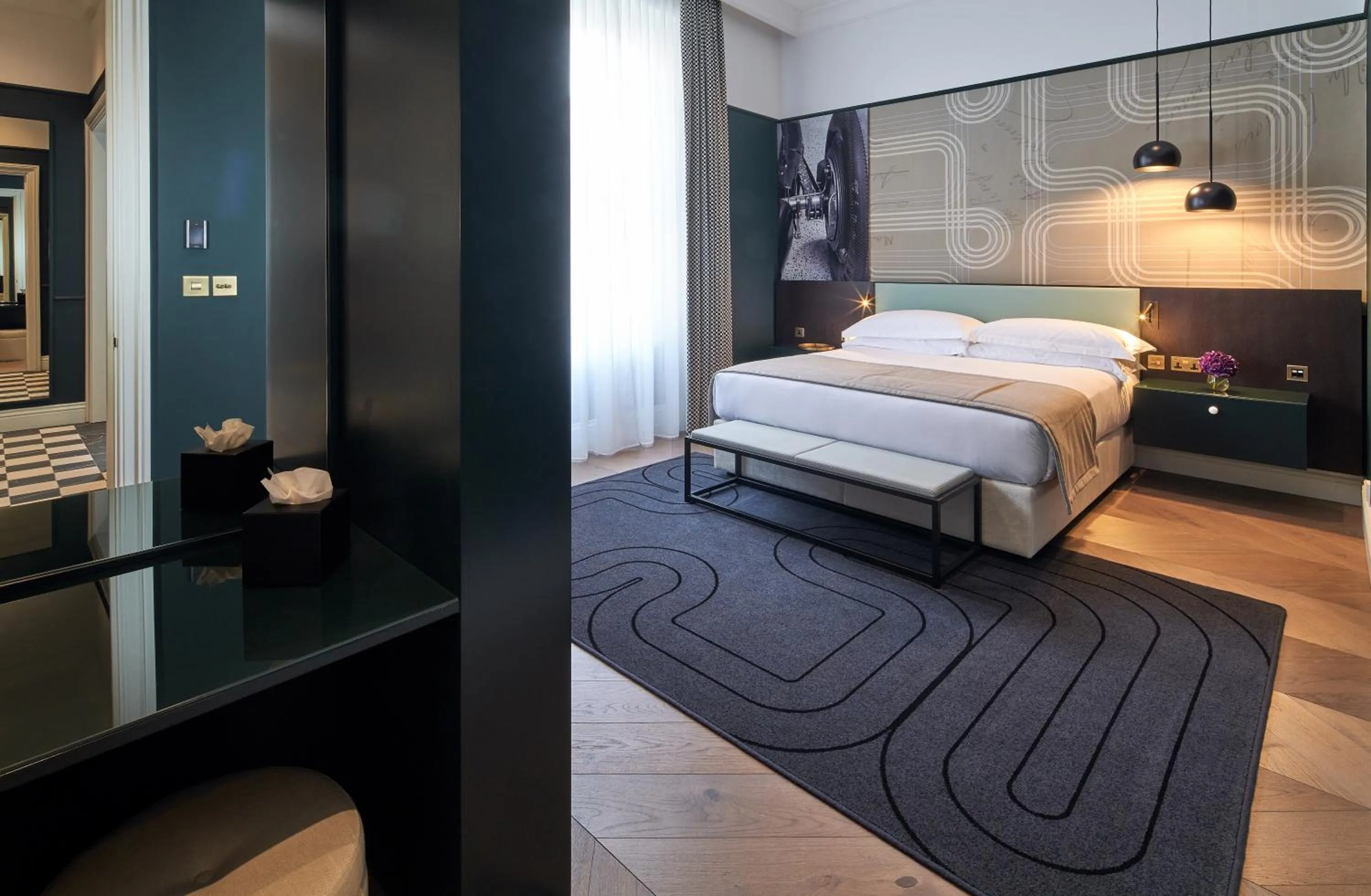 Bed in Lexham Gardens by Cheval Maison