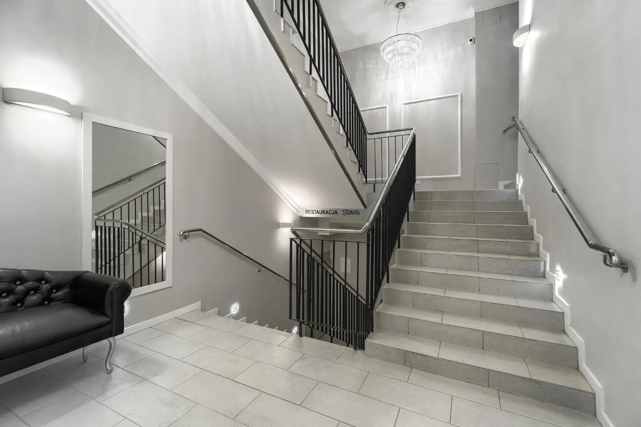 Lobby or reception in Stawa Villa & Apart