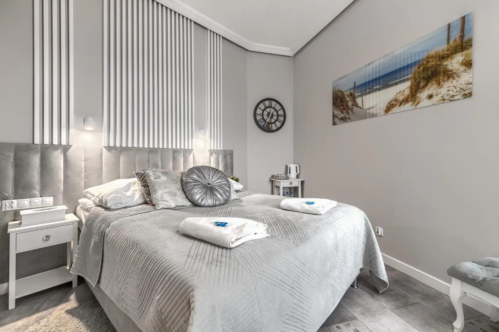 Bed in Stawa Villa & Apart