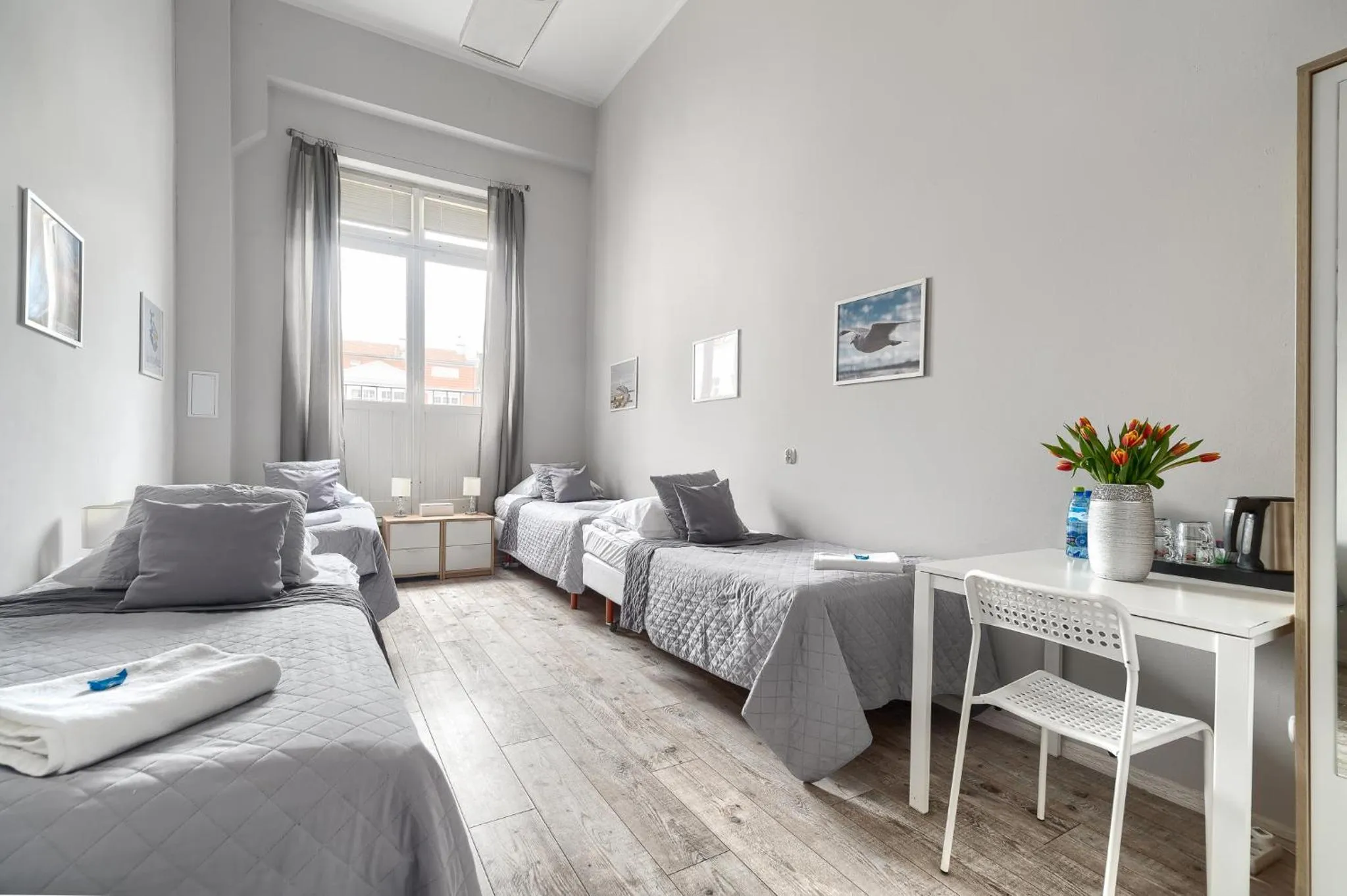 Bed in Stawa Villa & Apart