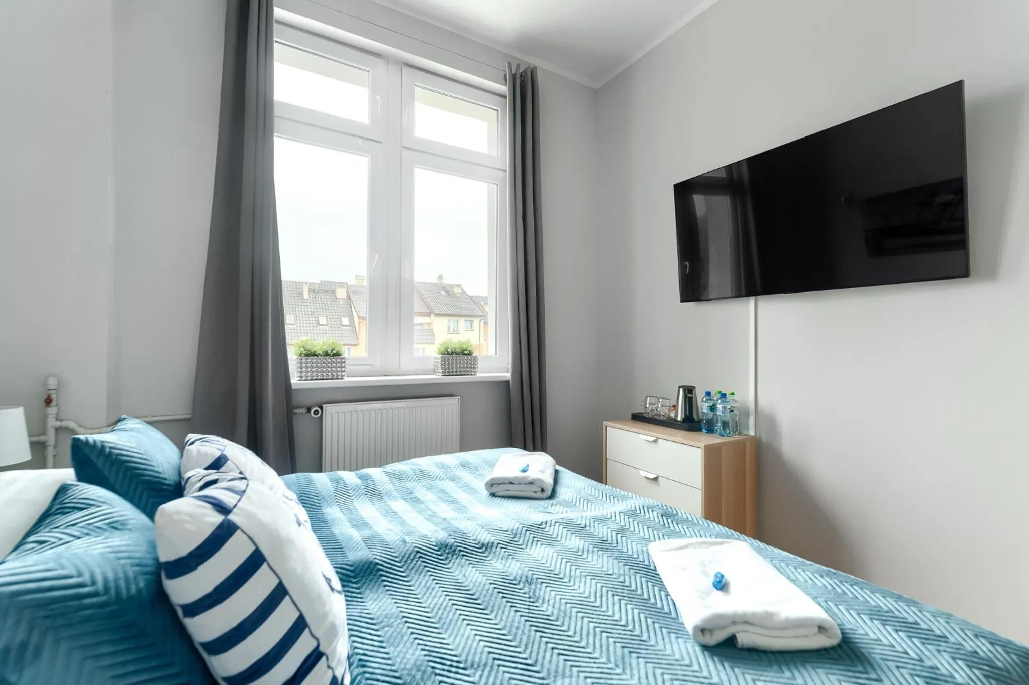 Bed in Stawa Villa & Apart