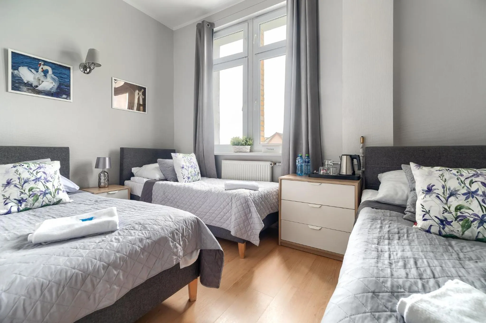 Bed in Stawa Villa & Apart