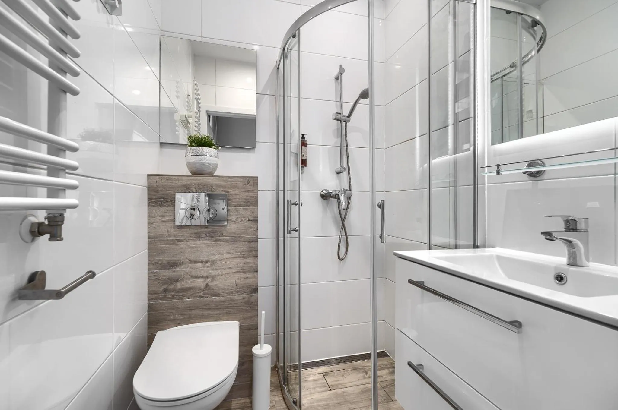 Shower in Stawa Villa & Apart