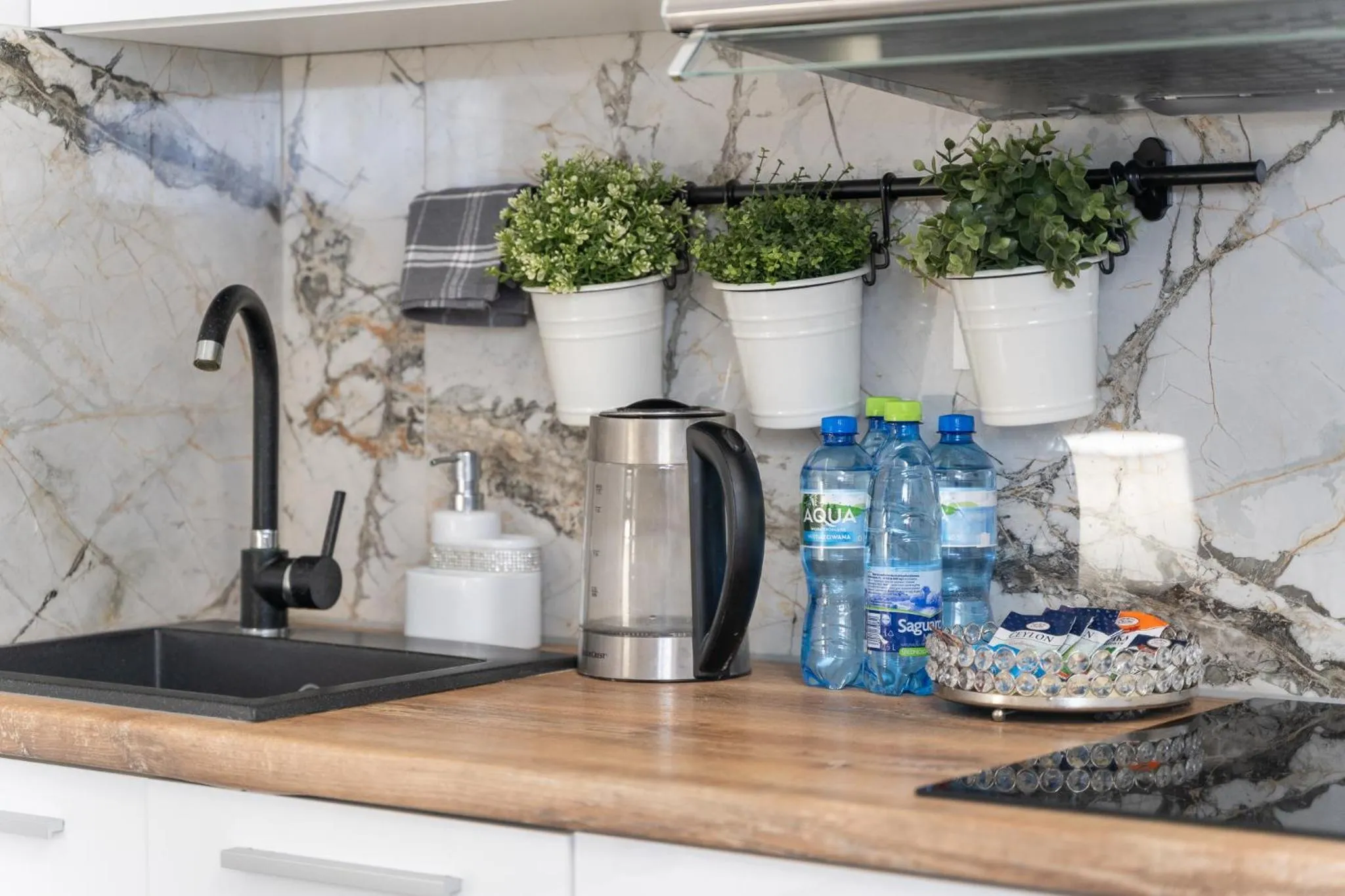 Coffee/tea facilities in Stawa Villa & Apart