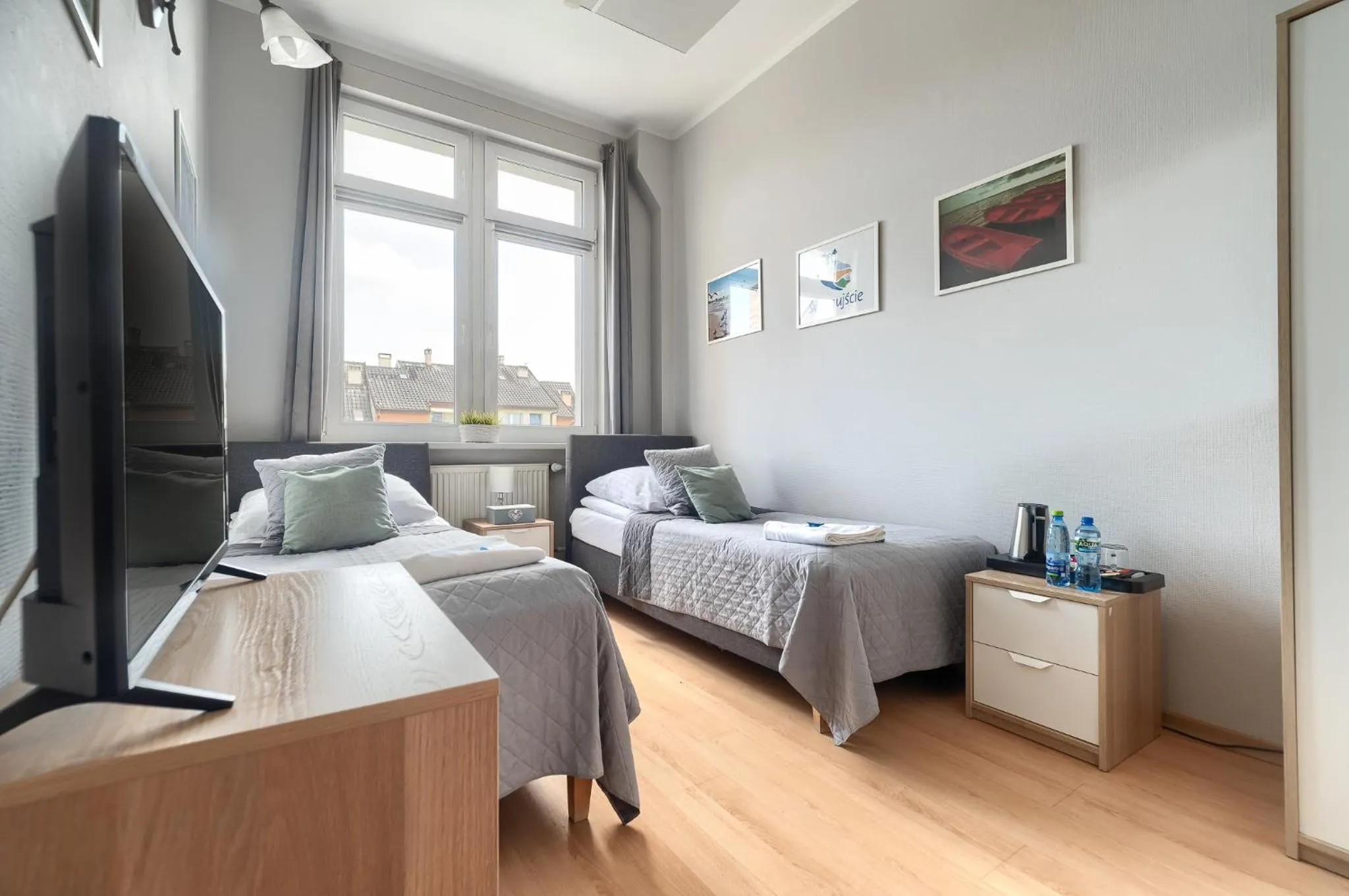 Bed in Stawa Villa & Apart