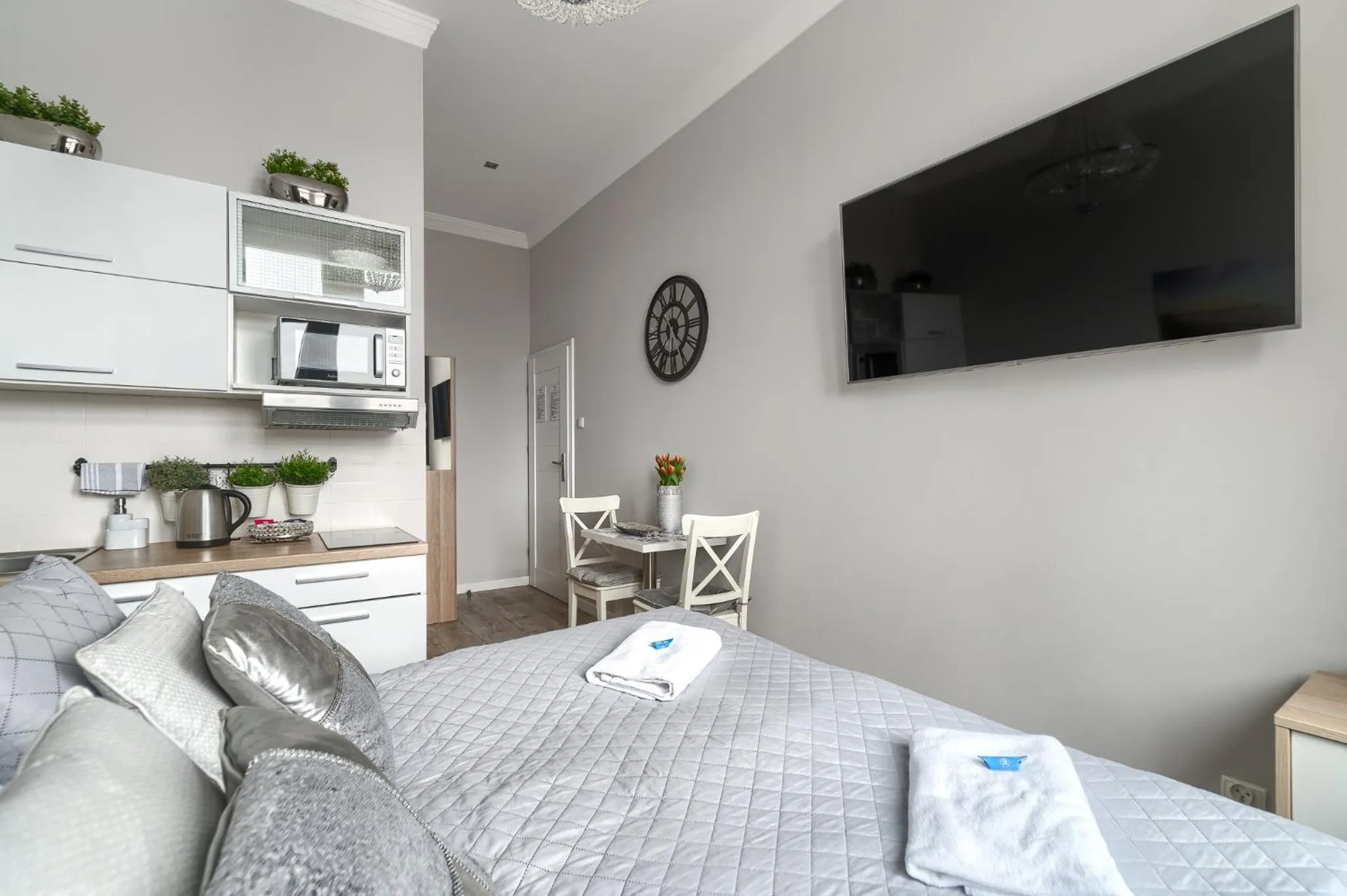 Bed in Stawa Villa & Apart