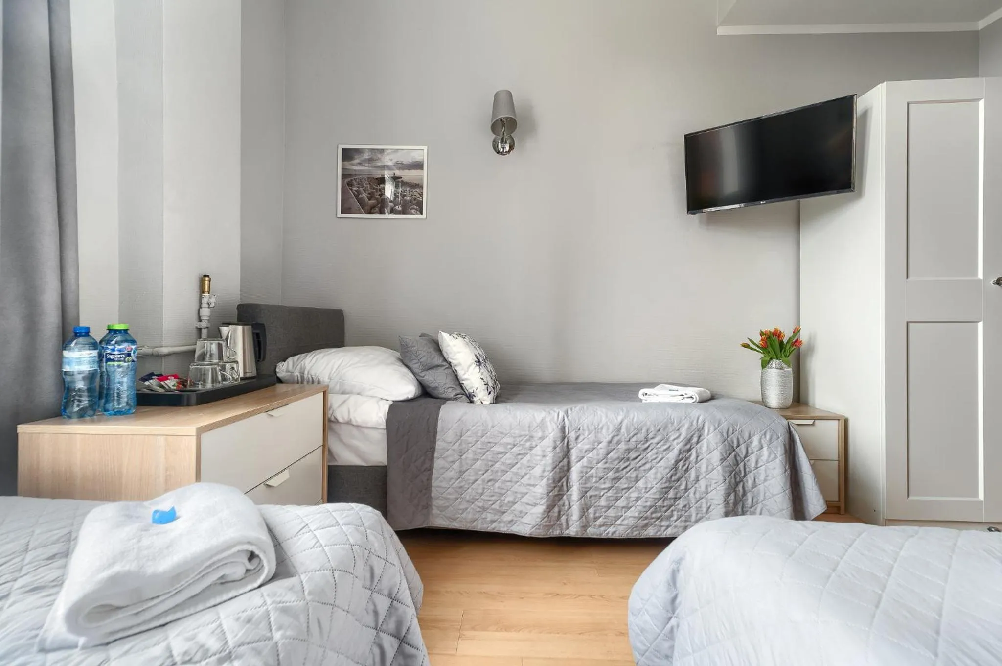 Bed in Stawa Villa & Apart