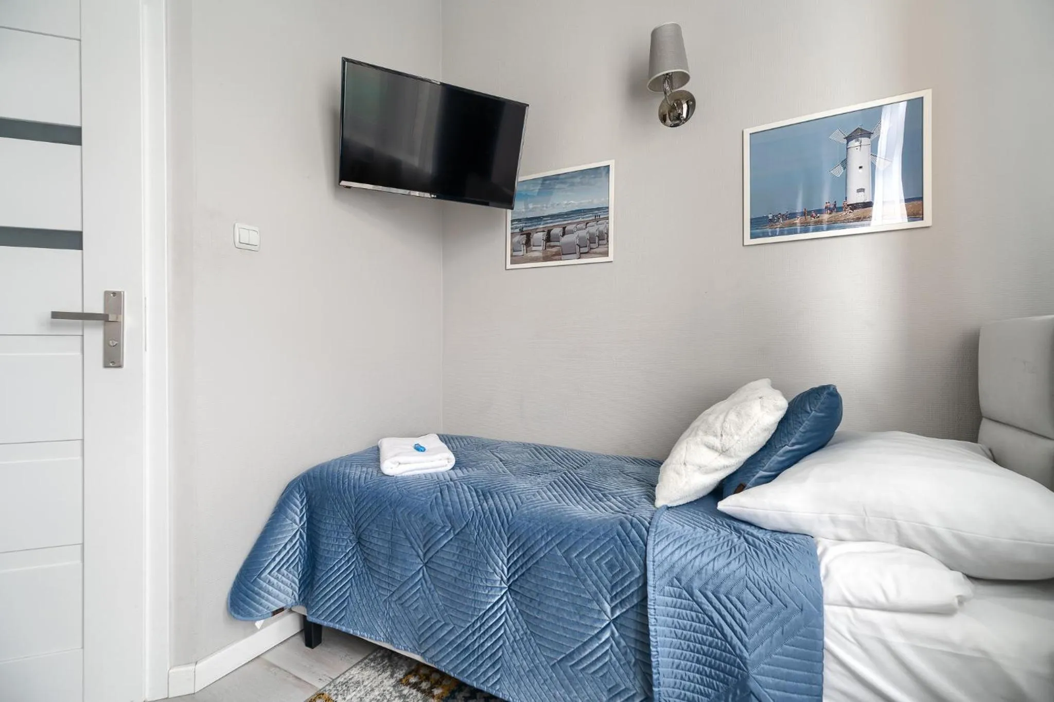 TV and multimedia, Bed in Stawa Villa & Apart