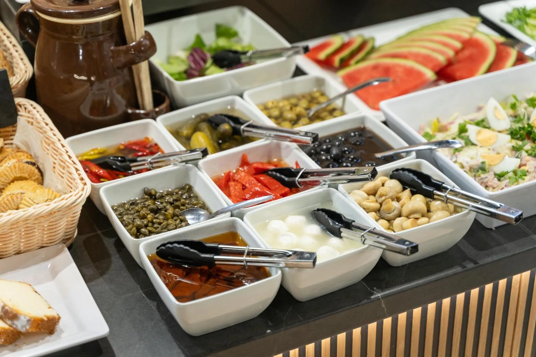 Continental breakfast in Stawa Villa & Apart