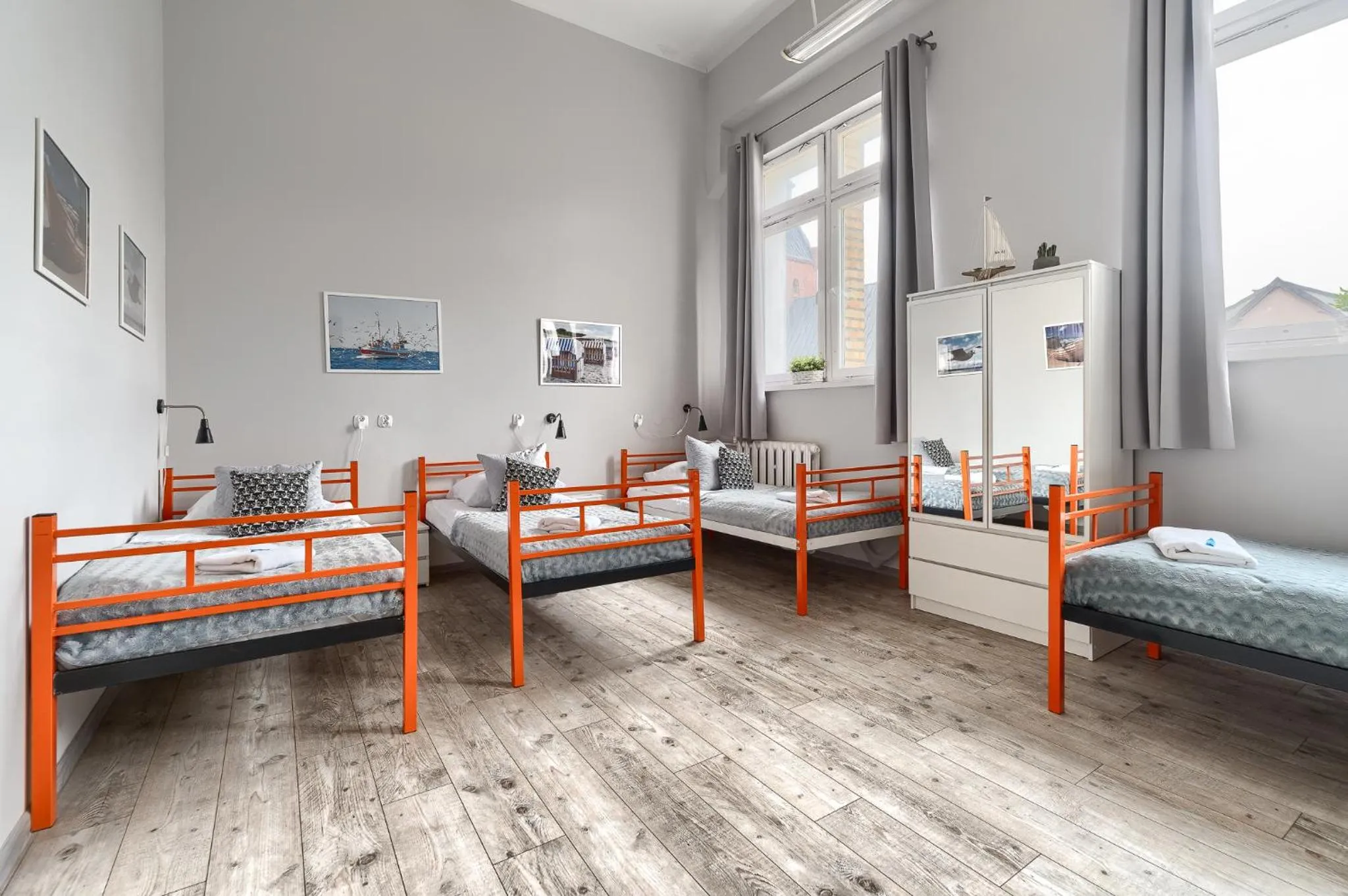 Bed in Stawa Villa & Apart