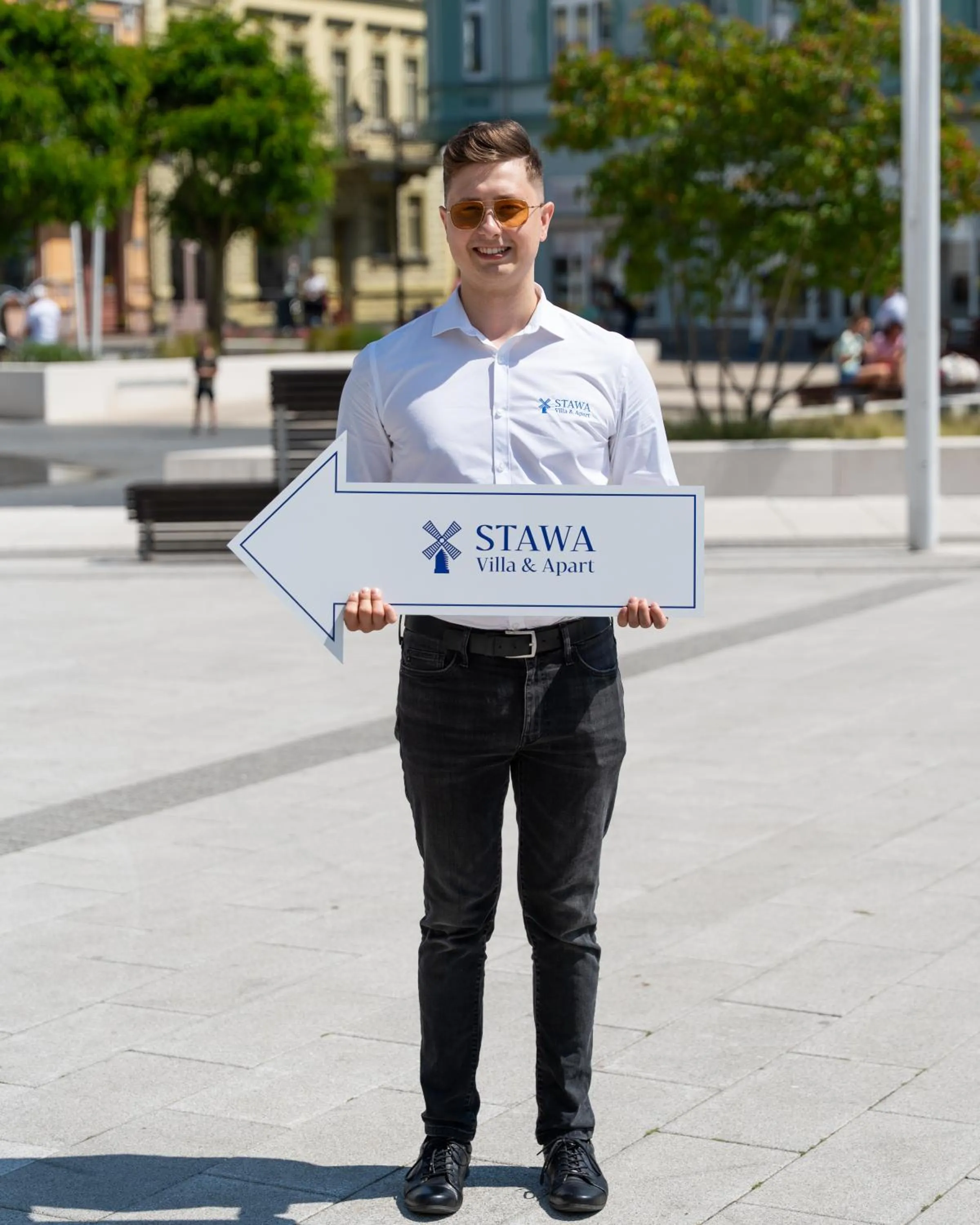 People in Stawa Villa & Apart