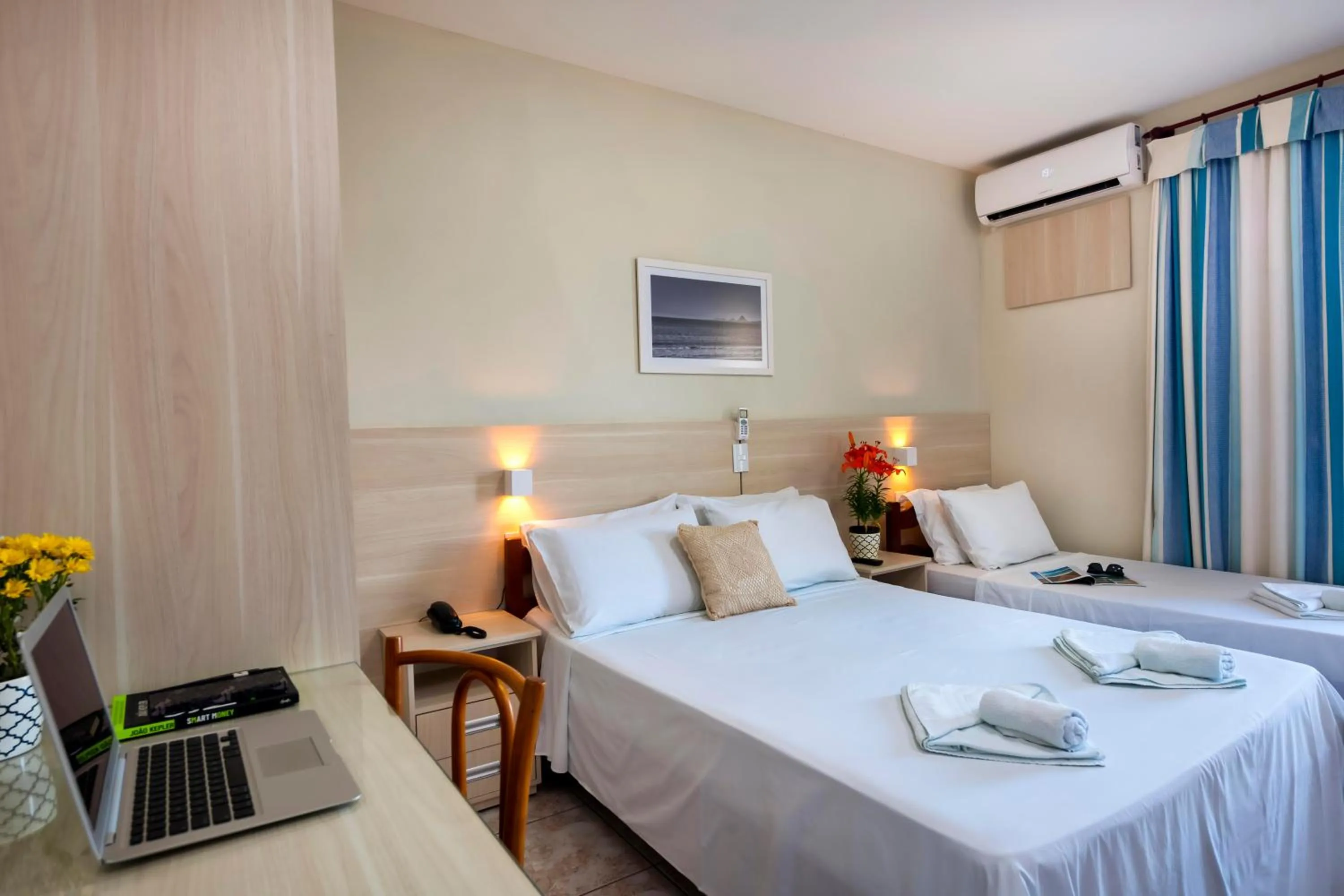 Bed in Hotel Portal da Lua