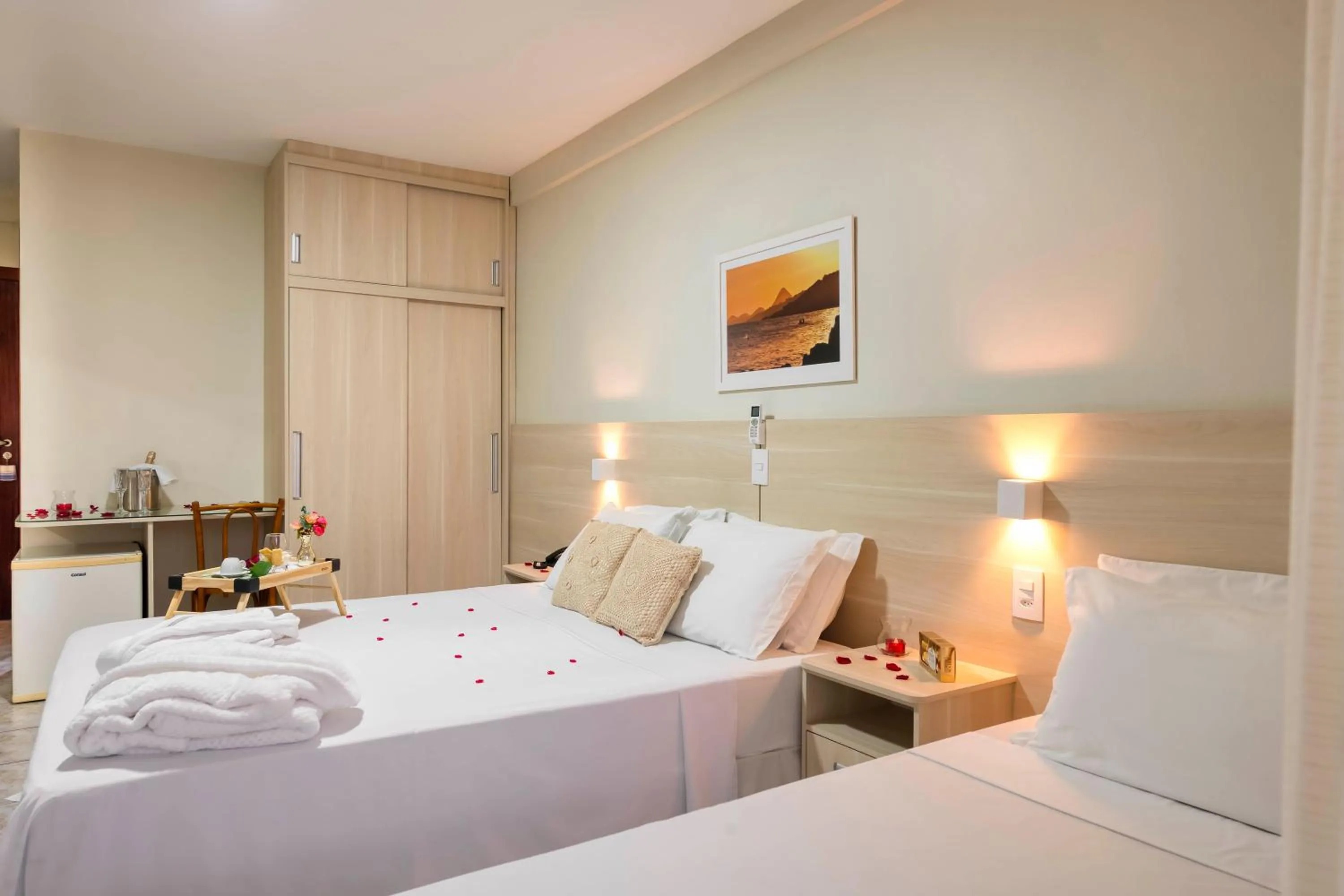 Bed in Hotel Portal da Lua