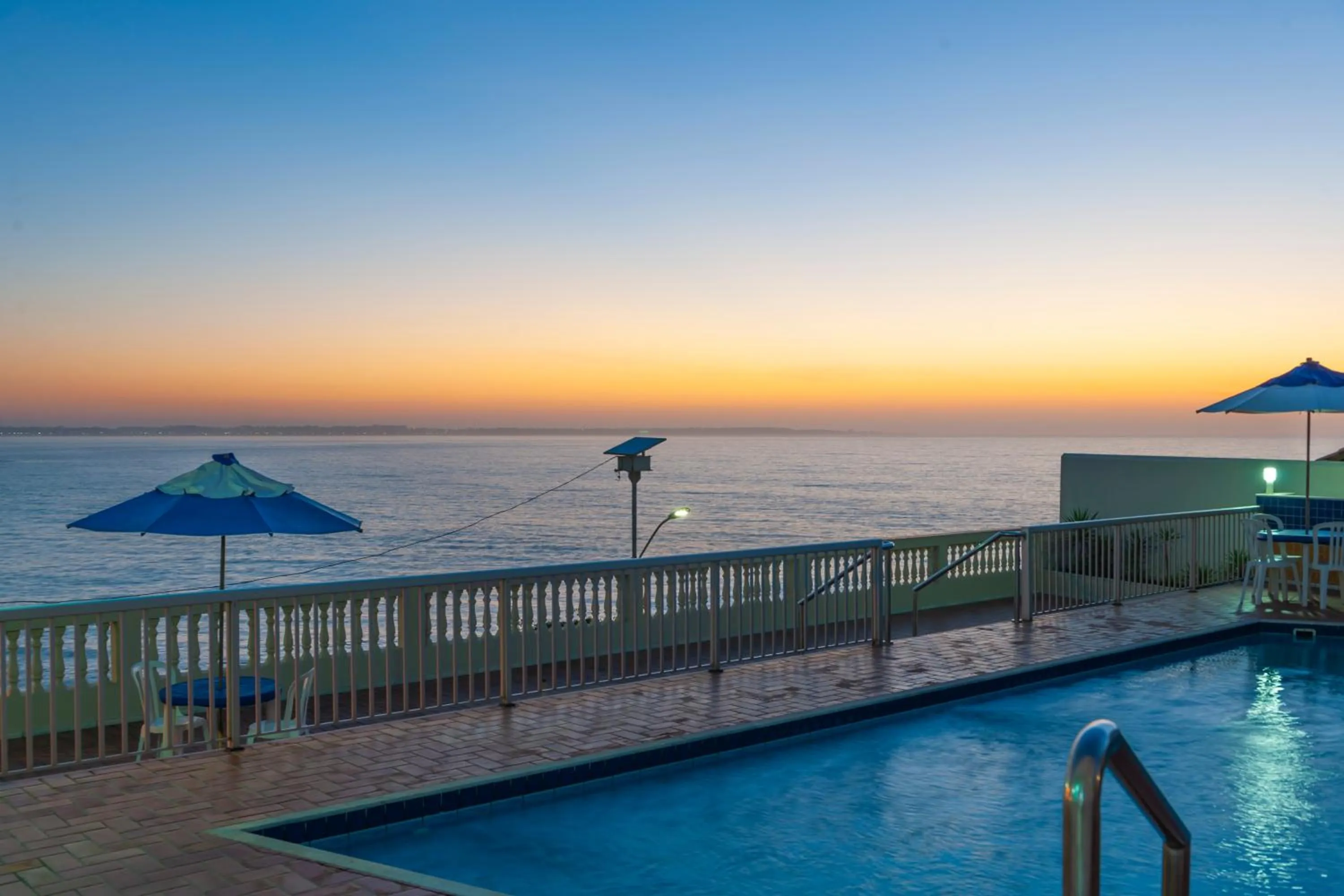 Pool view in Hotel Portal da Lua