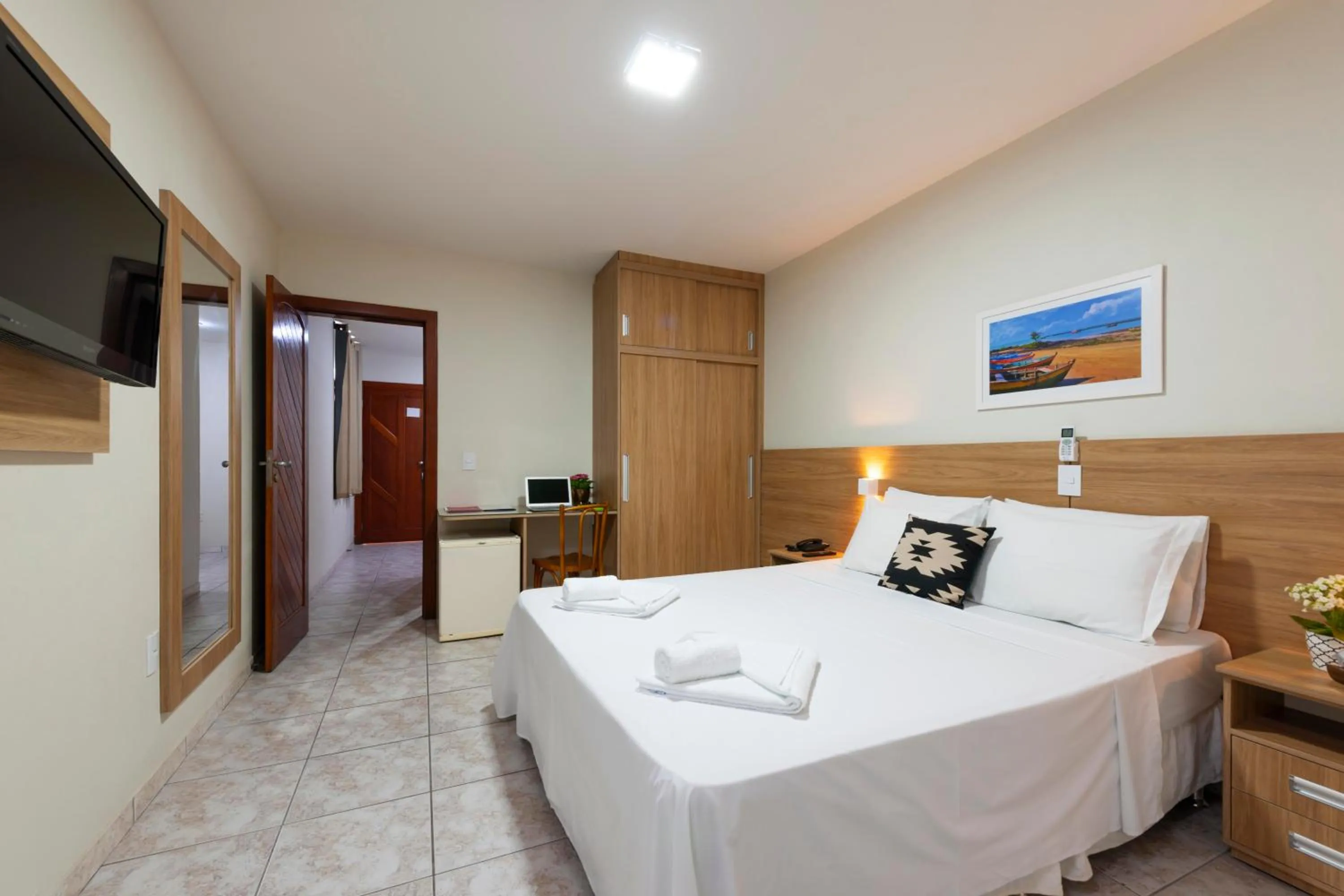 Bed in Hotel Portal da Lua