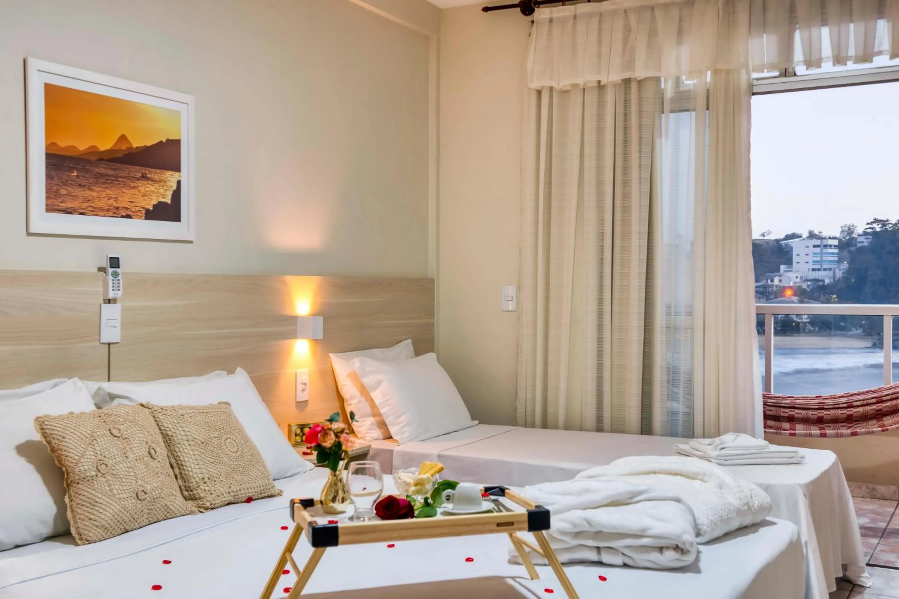 Bed in Hotel Portal da Lua