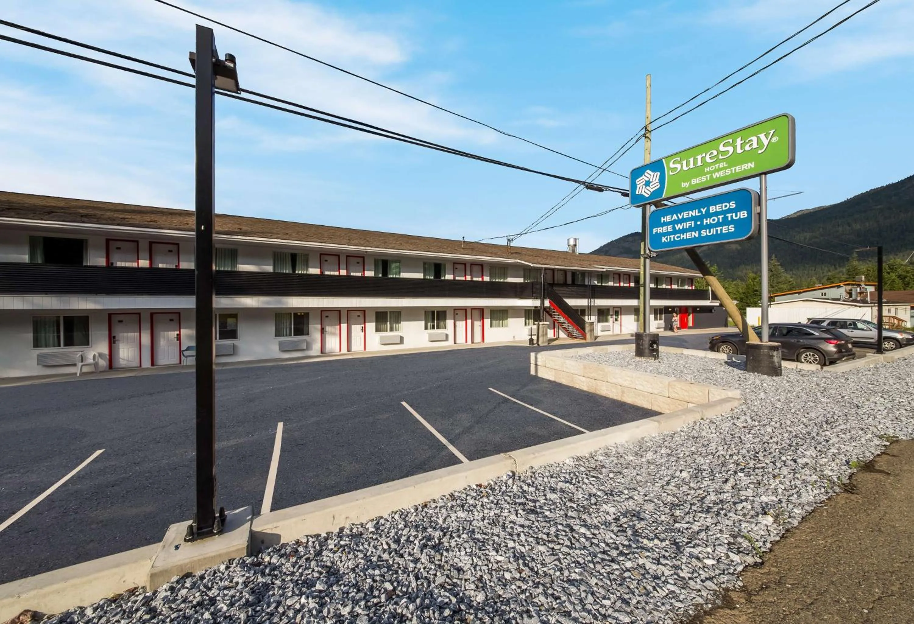 Property building in SureStay Hotel by Best Western Rossland Red Mountain