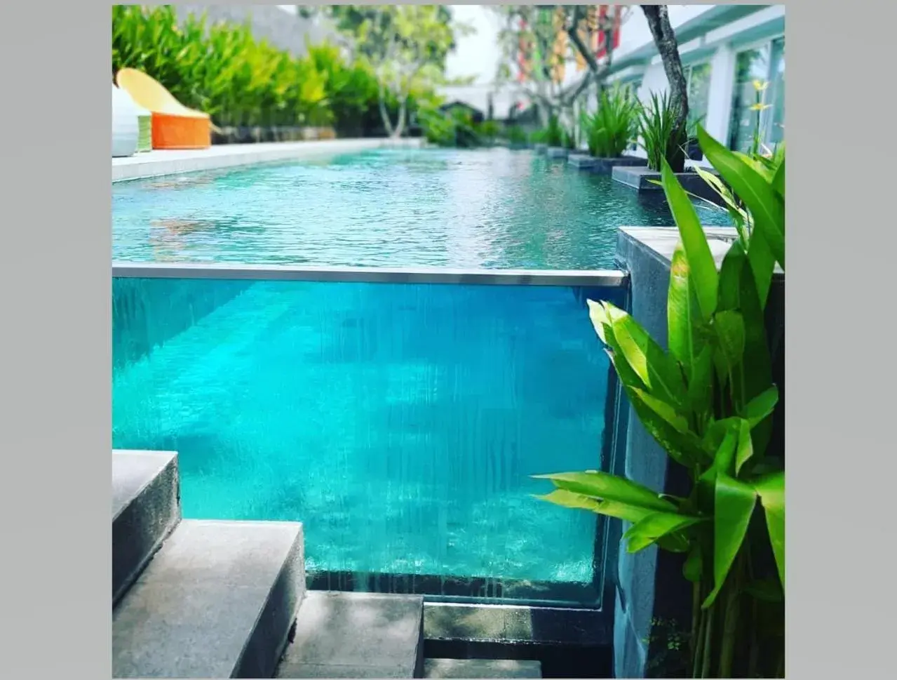 Pool view in Zuri Express Jimbaran Pool view in Zuri Express Jimbaran