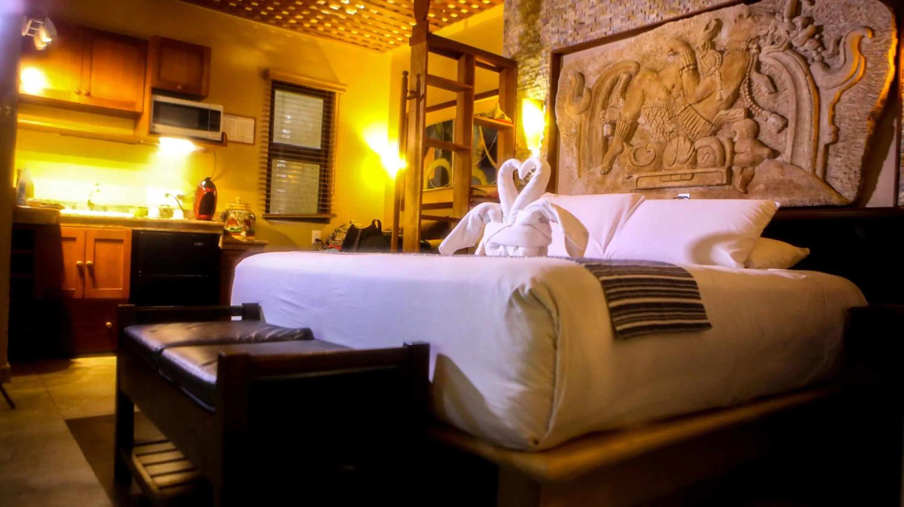 Bedroom, Bed in Cocos Cabañas Playa del Carmen Adults Only