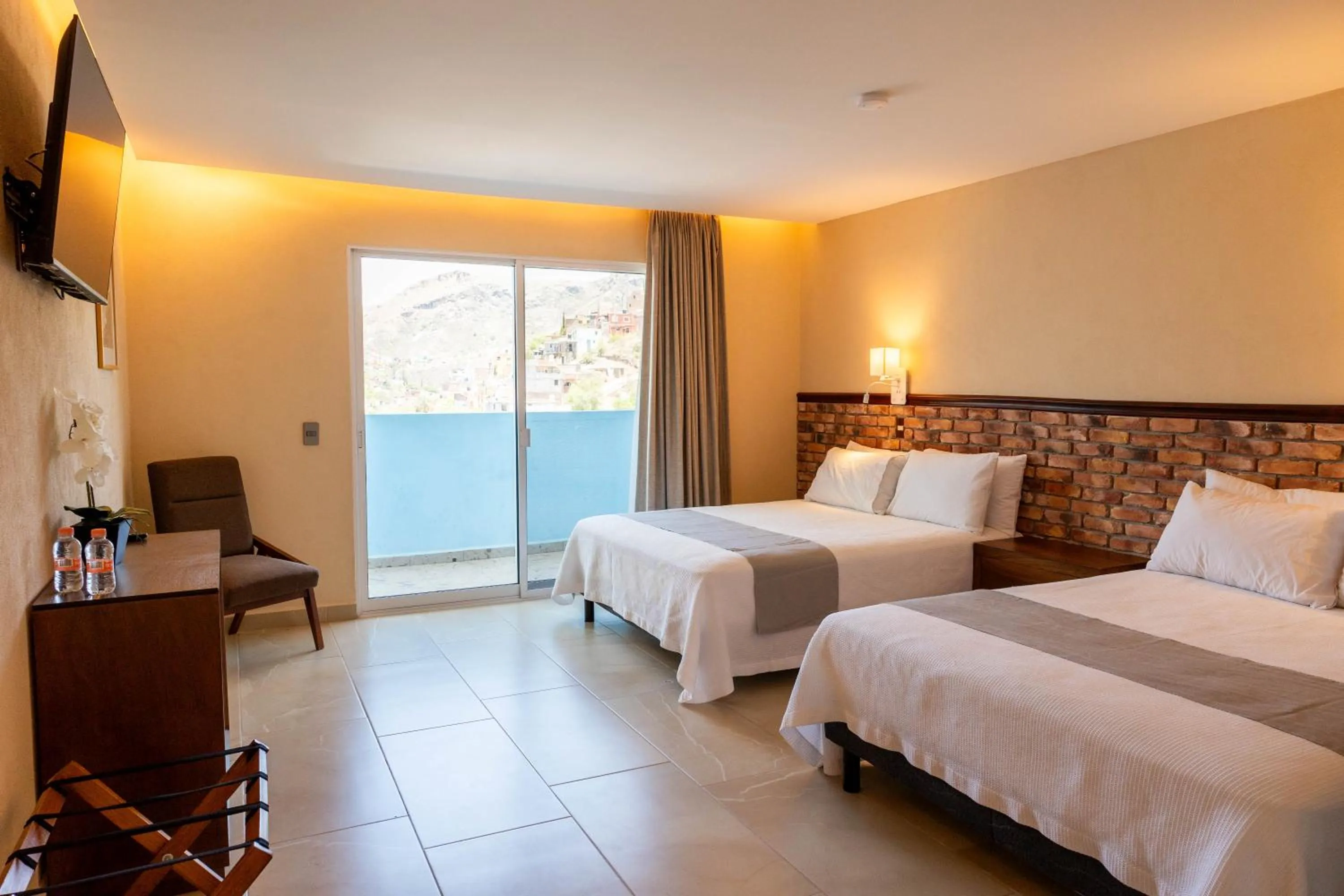 Bed in Hotel Balcón del Cielo