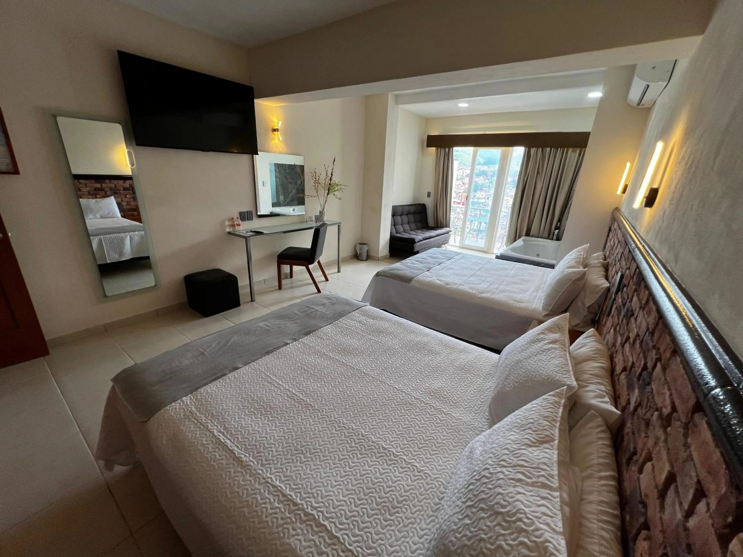 Bed in Hotel Balcón del Cielo