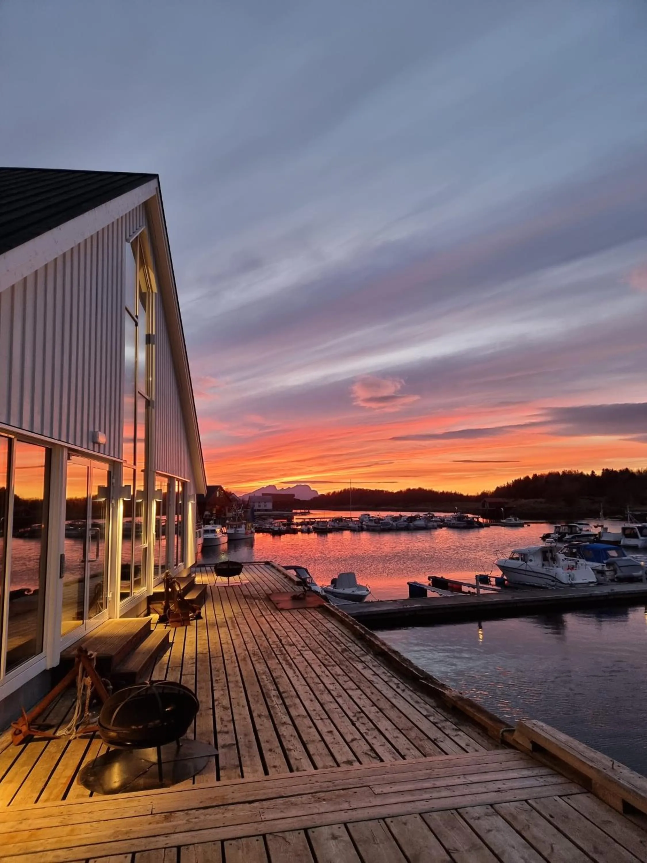 Property building in Kjerringøy Bryggehotell