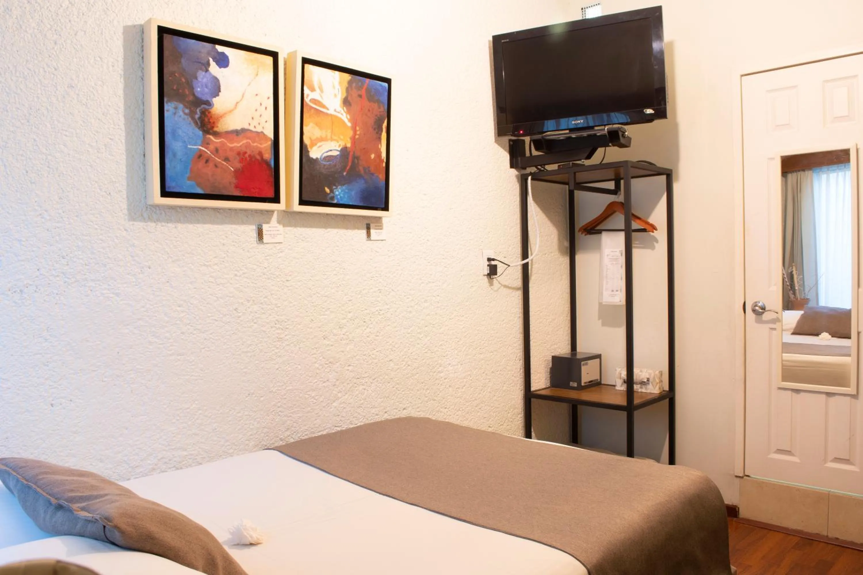 Bed in Pórtico Hotel & Galería