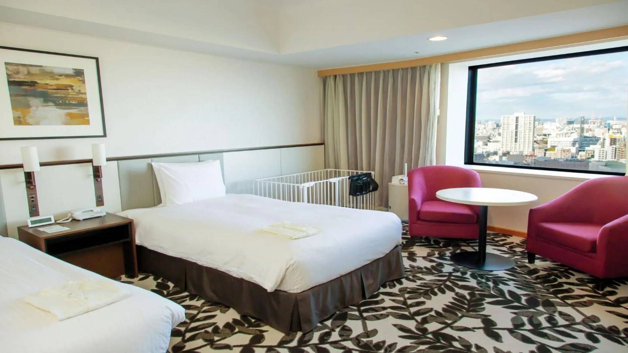 Photo of the whole room, Bed in ANA Crowne Plaza Hotel Grand Court Nagoya by IHG