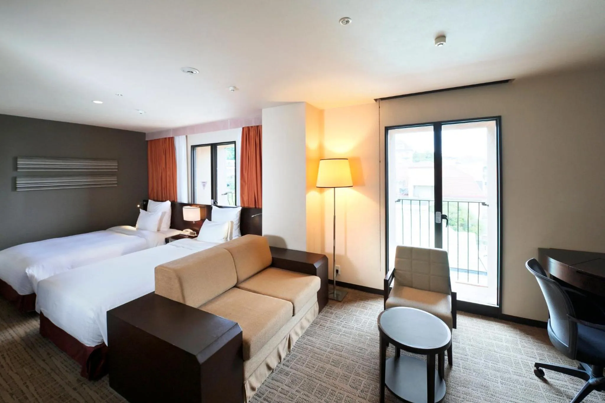 Photo of the whole room, Bed in ANA Crowne Plaza Hotel Nagasaki Gloverhill by IHG