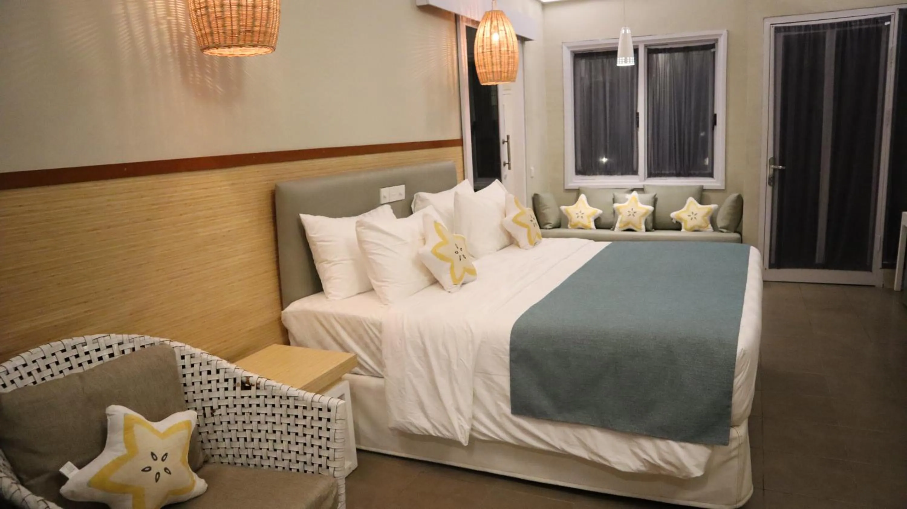 Bed in The Forty Eight Resort Candidasa