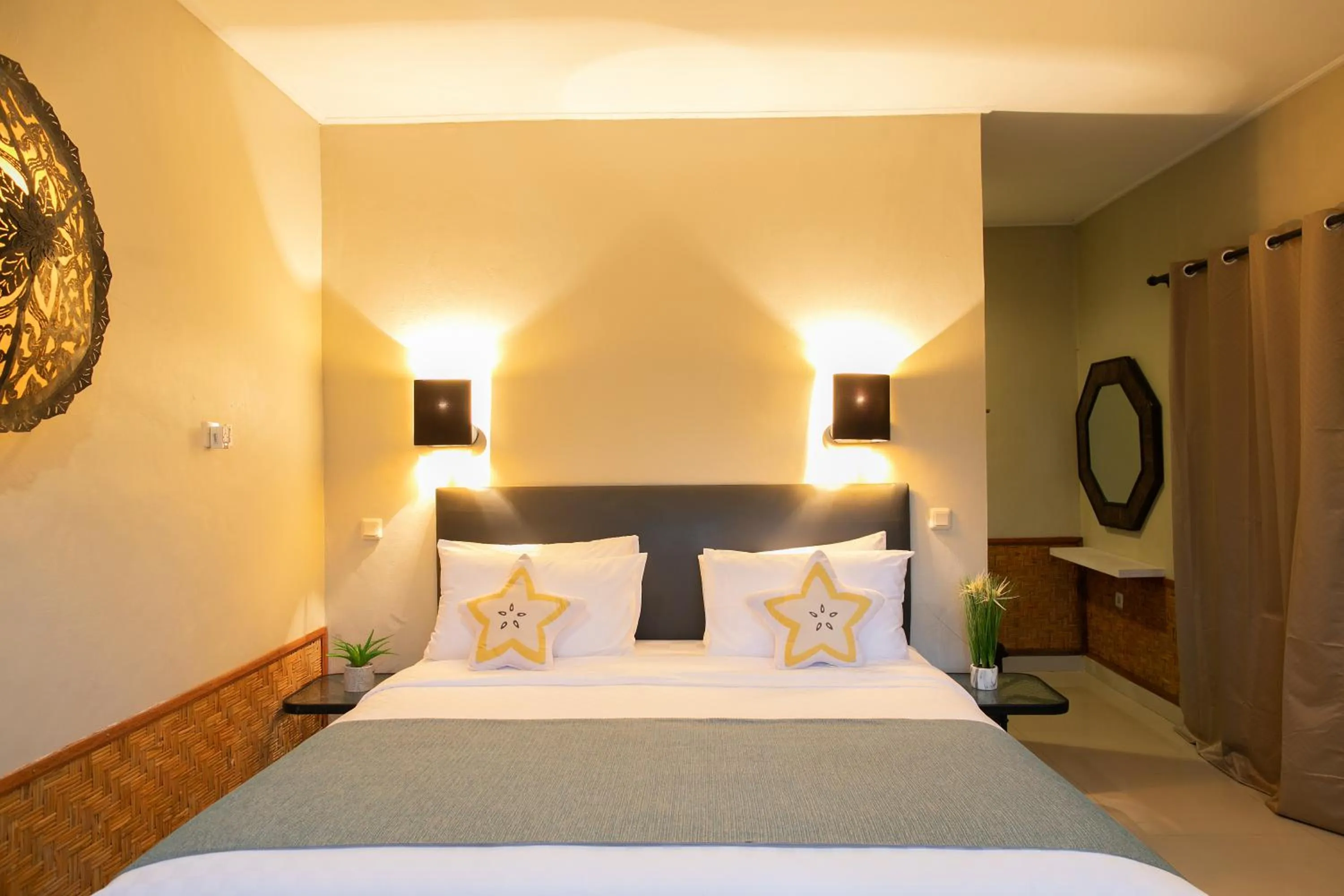 Bedroom, Bed in The Forty Eight Resort Candidasa