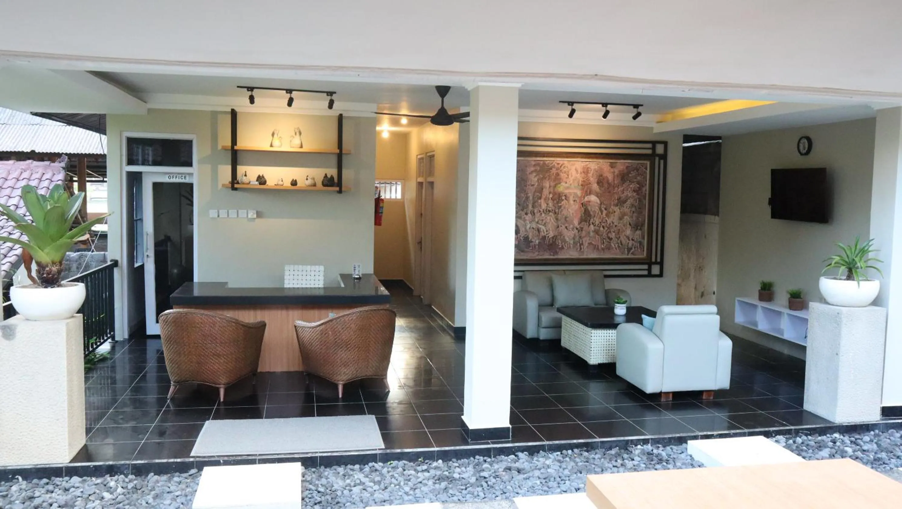 Lobby or reception in The Forty Eight Resort Candidasa