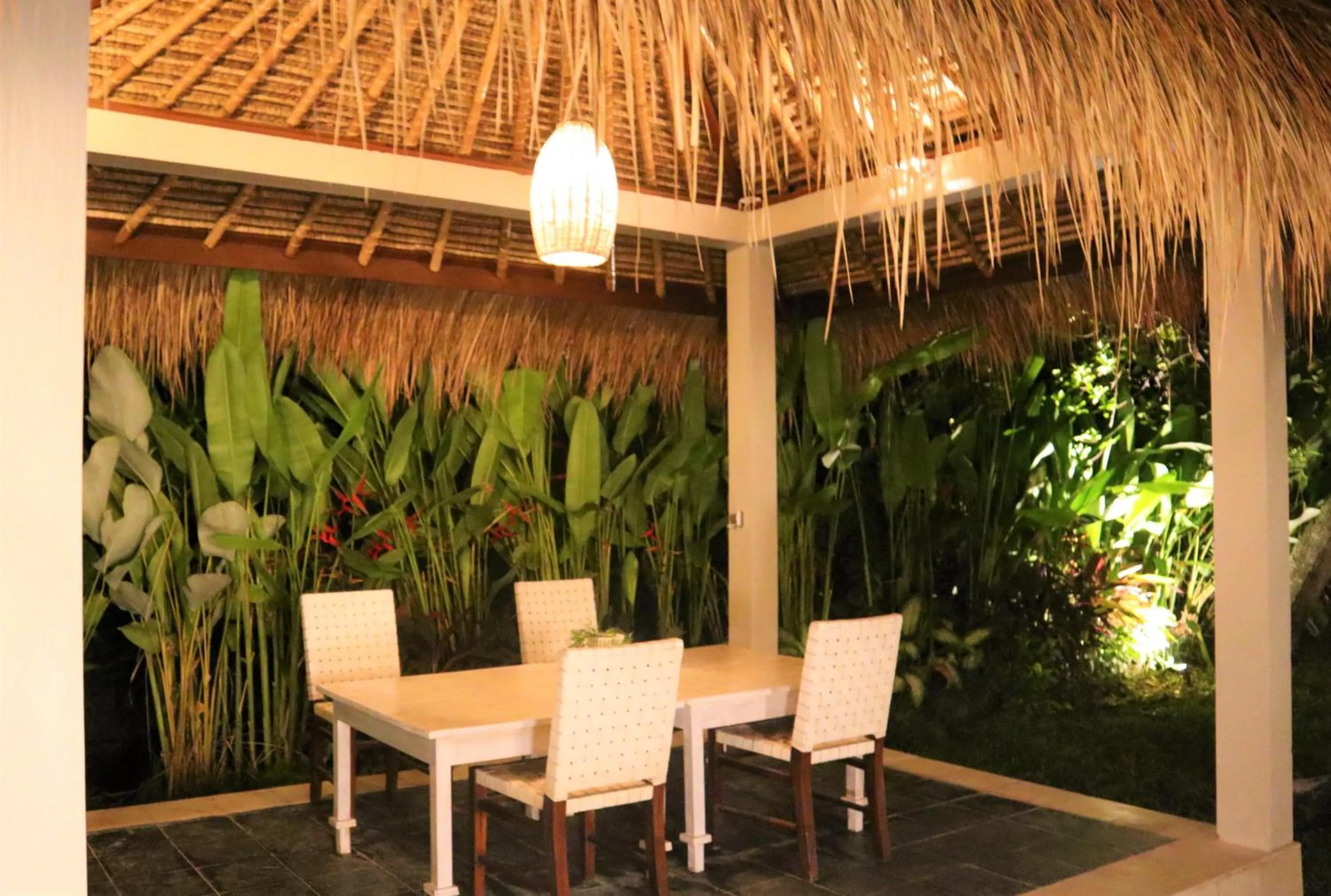 Patio in The Forty Eight Resort Candidasa