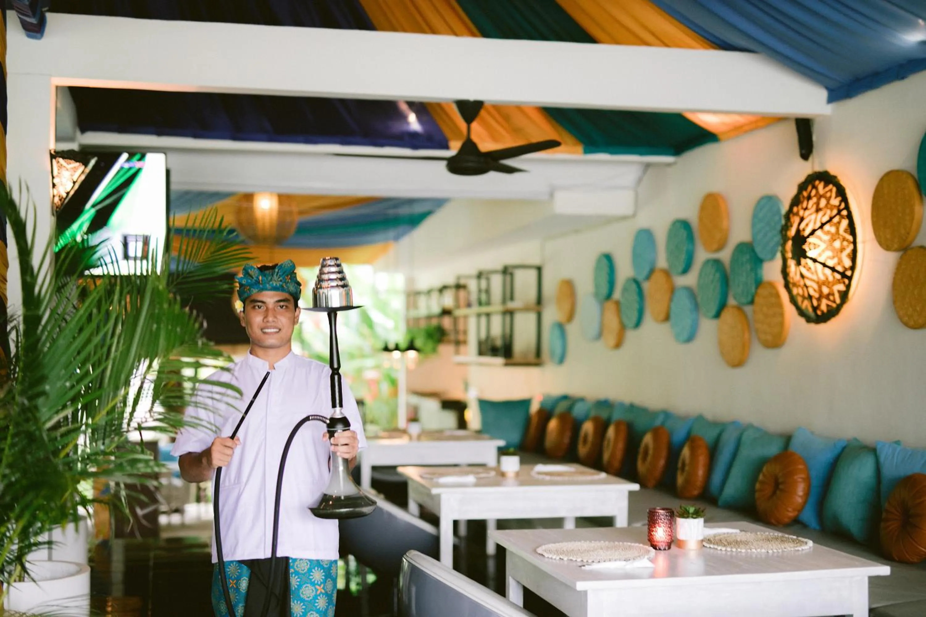 Lounge or bar in The Forty Eight Resort Candidasa