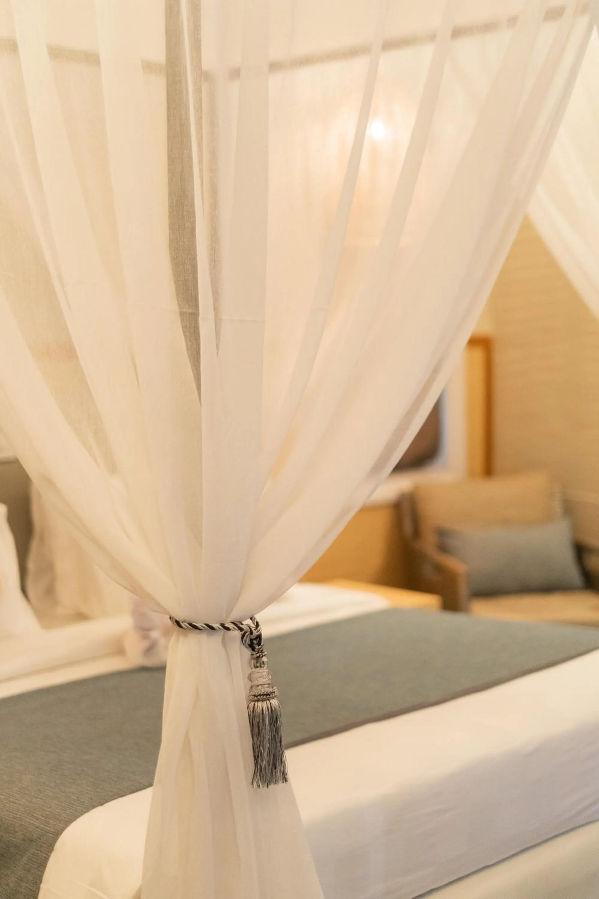 Bed in The Forty Eight Resort Candidasa