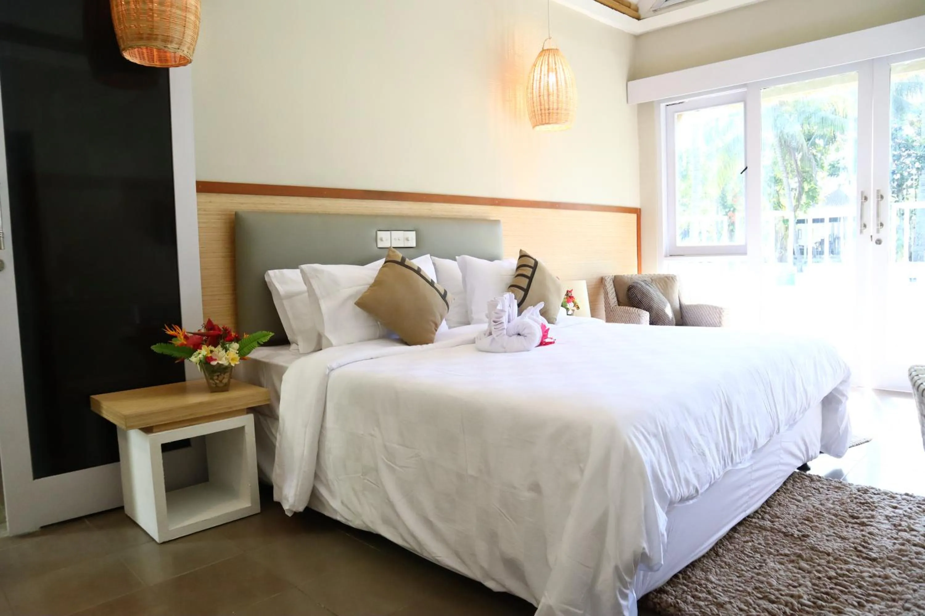 Bedroom, Bed in The Forty Eight Resort Candidasa