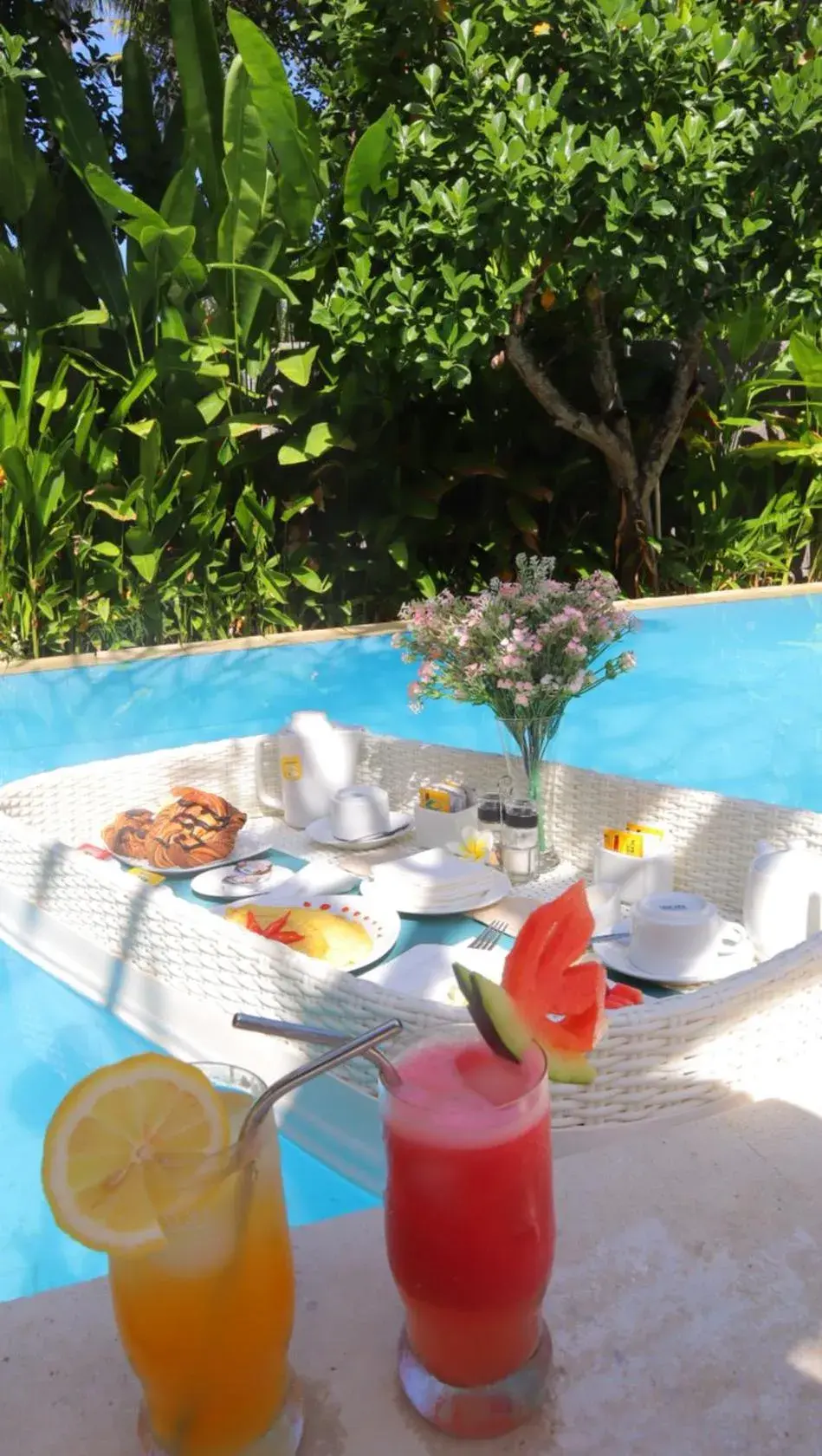 Breakfast in The Forty Eight Resort Candidasa Breakfast in The Forty Eight Resort Candidasa